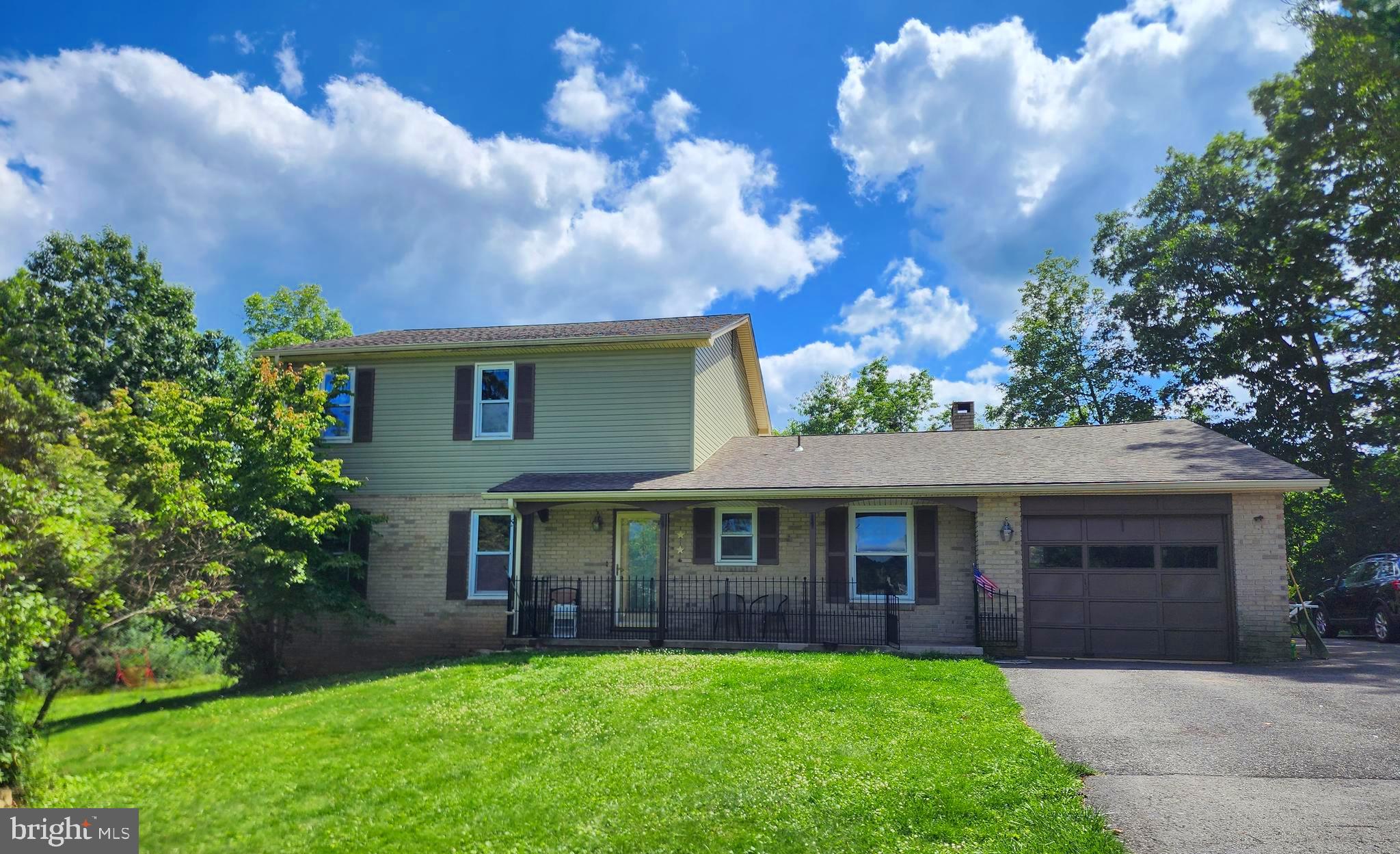 Great Frostburg location,  close to Frostburg State University, boasts 4 bedrooms, 3 baths, large 4 season sun room,  private cul-de-sac setting,  main floor bedroom and bath, separate dining, additional gathering space with fireplace, single car garage, full basement which offers building out additional living space.  home does need TLC, do not miss this opportunity and location.