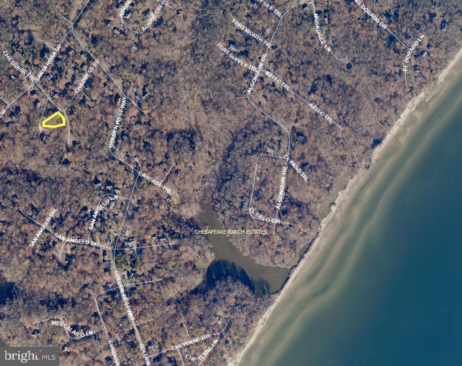List price is opening bid. Online Auction Only! Bidding begins Thursday, June 11th, and ends Tuesday, June 16, 2026 at 12:30PM. Buyer's Premium is the Greater of 10% of the hammer price or $3,500. Unimproved Lot in the Chesapeake Ranch Estates, in Lusby, Calvert County. Chesapeake Ranch Estates is a private community situated on the Western shore of the Chesapeake Bay in Calvert County, MD. According to Google Maps, the property consists of approximately 0.30± acres. The Lusby Town Center is nearby and offers many shops and restaurants. Giant food and other National consumer shopping is also available.    HOA: Property is located within the Chesapeake Ranch Estates Property Owners Association (HOA). Amenities in the community include the Chesapeake Ranch Airport-MD50, campgrounds, a clubhouse, Driftwood Beach, Gardens, Horseshoe pits, Lake Lariat, Seahorse Beach and Trails. (Per the Chesapeake Ranch Estate website) Important Note: Location shown in aerial images is approximate. Please refer to the plat available in the documents section for accurate parcel boundaries. The information contained herein was obtained from sources deemed to be reliable, but is offered for informational purposes only. Neither the auctioneer, or the owner make any representations or warranties with respect to the accuracy of information. Buyer's are encouraged to conduct their own due diligence to determine the best use for the property.
