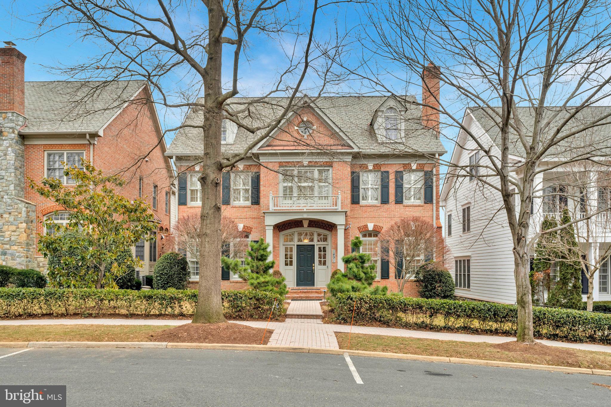 Stunning Perfection in Evans Farm- McLean’s premier gated community. The tree-lined development with manicured grounds, pond, and clubhouse is just minutes from downtown McLean, Tysons Corner, Metro’s Silver Line Metro Station, and all major commuter routes. This elegant, expanded Rosewell model is richly appointed with four perfectly finished levels with 5 bedrooms and 5 1⁄2 baths and over $100,000.00 in recent improvements. A few of the updates in this bright and sunlit home include; 3 levels of newly finished hardwood flooring, New recessed lighting, New carpet stair runners, and just freshly painted, This lovely home offers a rare 3-car oversized garage with considerable street and driveway parking. The bright and open entry-level, with 10’ ceilings, features a welcoming foyer, an elegant living room with a fireplace, a private office/study, formal dining room, and a cozy family room. The open floor plan offers an adjoining gourmet kitchen, a breakfast room, and a sunlit great room. Double doors lead to an expansive, private slate patio that is ideal for entertaining.. The upper level boasts a spacious primary suite with built-ins and a dream closet, a spa-inspired bath with an oversized shower, and jacuzzi tub with a separate water closet. The 2nd level has 3 additional bedrooms, 2 full baths, and a well-designed laundry room that completes this level. The bonus 4th level has a sunny bonus room with an adjacent bedroom or office and a full bath. The lower level is the home’s entertainment hub and boasts a recreation room with a fireplace, a full bath, and an expansive storage room. This is the perfect home in the perfect location.