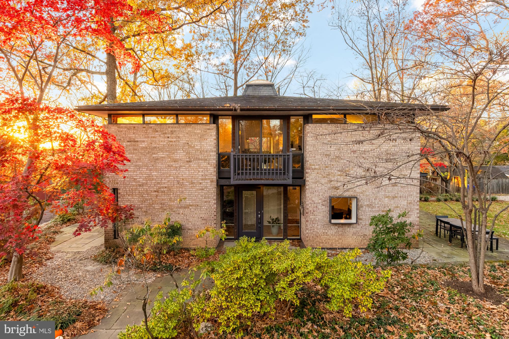 Welcome to this architecturally striking contemporary in Glen Echo Heights, set on a quarter-acre lot and offering over 2,500 square feet of thoughtfully designed living space. Walls of windows, clean lines, and warm natural materials create an inviting modern aesthetic throughout.

The main level offers effortless flow with light-filled living and dining areas centered by a sleek fireplace, alongside a chef-inspired kitchen with a Viking range and premium finishes. Upstairs, four well-proportioned bedrooms and two full baths—including a serene primary suite—complete the home’s airy layout.

A rare blend of contemporary design and generous space, this property also features an expansive private yard and a convenient driveway. Ideally positioned near the Clara Barton Parkway and minutes from parks, trails, Glen Echo Park, and the MacArthur Boulevard corridor, this home delivers style, comfort, and an exceptional setting.