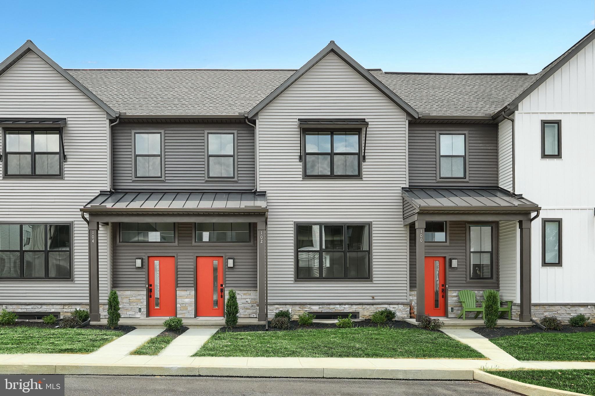 This 2-story townhome includes a 1-car, rear load garage, mudroom entry with a built-in bench, and a patio for outdoor living. The kitchen is well equipped with stainless steel appliances, attractive cabinetry, and granite countertops. The kitchen opens to a spacious dining area and adjacent to the sunny living room. The 2nd floor owner’s suite features an expansive closet, and a private bathroom with a double bowl vanity and 5’ shower. Across the hall from the suite there are 2 additional bedrooms, a full bathroom, and a convenient laundry room. Images may include virtual furnishings for illustrative purposes only.