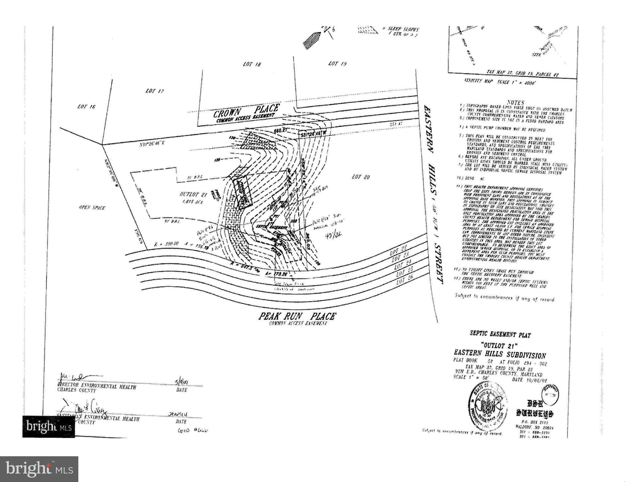EASTERN HILLS SUB - Land