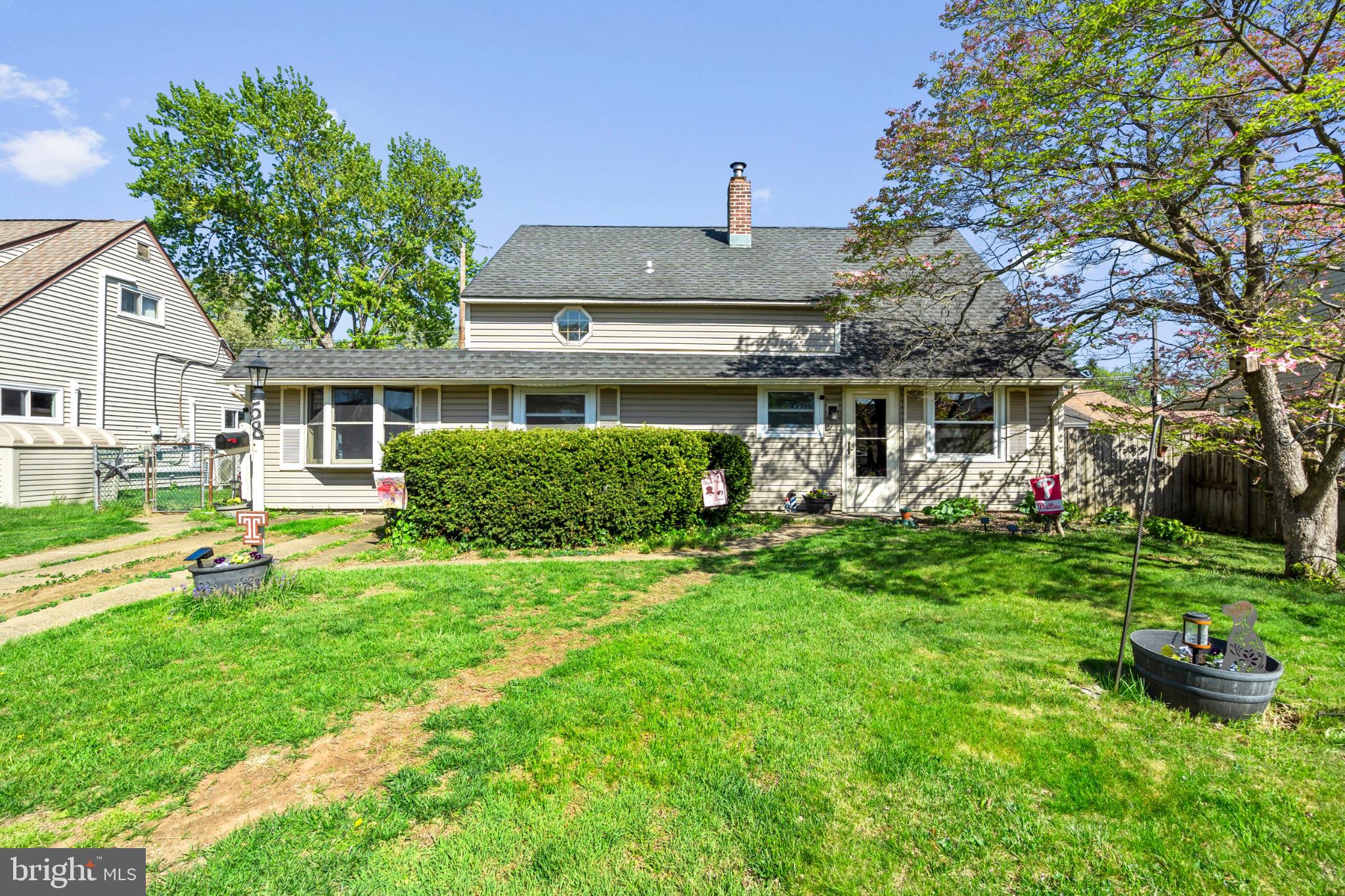 One Year Home Warranty Will Be Provided

PROPERTY QUALIFIES FOR Community Lending Program with People Security Trust Bank NO PMI · 1% Below Market 30 year Fixed interest Rate (currently 5.25 %) · Not just for low income borrowers · Conventional Loan Up to 97% LTV

Welcome to 58 Nearwood Lane!  This expanded North Park home offers 3 bedroom 1 ½ baths and is located in award-winning Pennsbury Schools. The updated  kitchen features granite countertops, abundant cabinets, ceramic tile floors and an open floor plan that flows into the formal dining room. New  flooring continues into the spacious living room, creating a bright and welcoming atmosphere. French door will lead you to the sunroom, filled with natural light and offering additional space for relaxing and entertaining. On the lower level, one bedroom features newer laminated flooring, and generously  sized closets.A second lower level room has been converted into a den, entrance area, or home office, offering great flexibility for today’s lifestyle needs. Upstairs, you’ll find 2 bedrooms with  huge closets and built-in dresser, providing plenty of storage. Additional storage is available in the workshop just off the dining room.Outside, the backyard is a good  size, fully fenced and features a paver patio ready for summer barbecues and outside gatherings. Conveniently located close to schools, restaurants, shopping, train station, and major highways.Come make this house your home