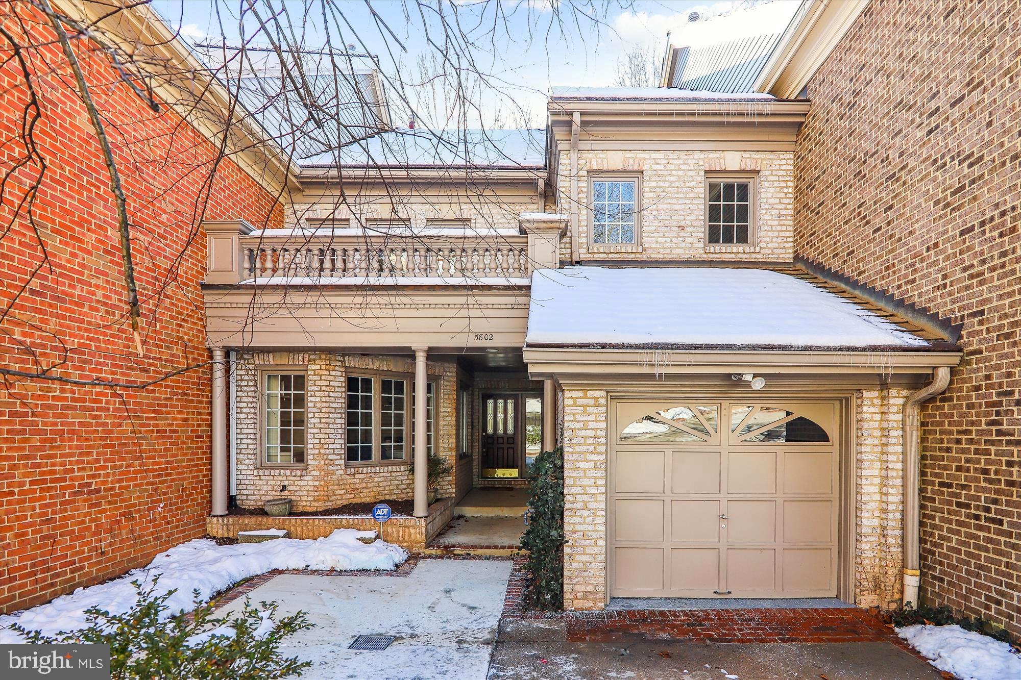 Step into luxury living with this beautifully updated townhouse in the small enclave of Carlton Place townhomes. Situated in the heart of Brookmont, this three-level home boasts exquisite features that will make every day feel like a retreat.

Offering a seamless blend of modern convenience and natural beauty, this home features stunning hardwood floors and a chef's dream kitchen with brand-new stainless-steel appliances. Experience the perfect work-from-home setup in the office with built-in cabinets and conveniently located in a private nook near the front entrance. 

The living room, with raised and valuated ceilings, a wall of windows, and a captivating fireplace creates a cozy, relaxing ambiance. Crown molding in the formal dining room adds an extra touch of elegance to the entertaining space.

The townhouse features three spacious bedrooms, each with its unique charm, comfort, and style. The primary bedroom is a true retreat featuring a vaulted ceiling, fireplace, a walk-in closet with upper-level laundry, and a large attached private bathroom suite with a jet soaker tub. The second bedroom provides direct access to a well-appointed bathroom with a dual sink vanity.

The lower level of the home features a covered deck accessible from the spacious recreation room that includes a wet bar, plus a fourth bedroom with an additional bathroom, making this home truly exceptional.

Enjoy breathtaking views of the woods from the covered deck, or unwind on the main-level balcony during peaceful evenings. Enjoy the tranquility of Brookmont while having a quick commute to downtown D.C. The Potomac River and Capital Crescent Trail are just a short distance away, offering a perfect blend of nature and urban convenience. This townhouse is not just a home; it's a lifestyle. Don't miss the opportunity to make it yours.!