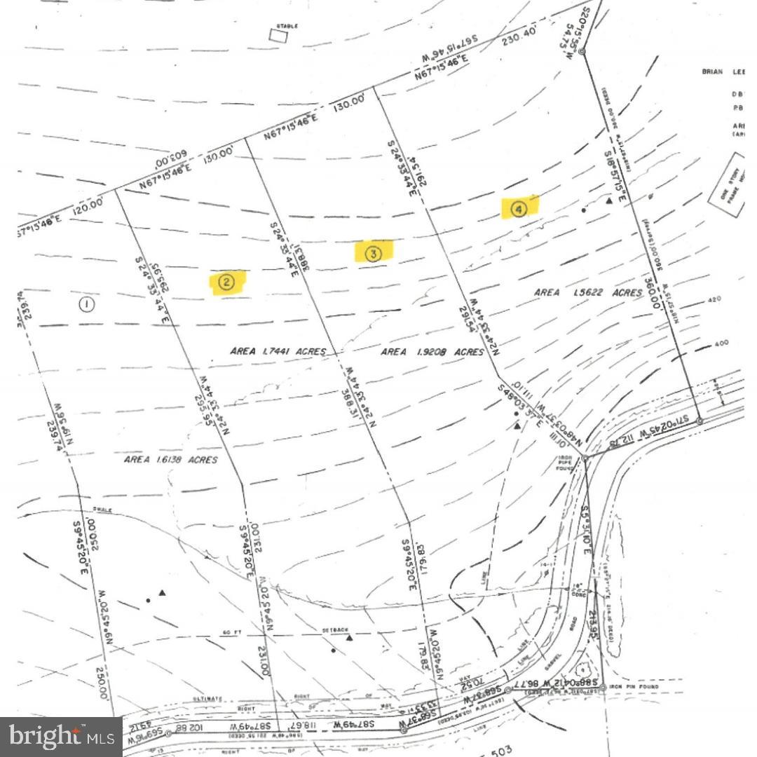 Lot #4, one of 3 lots being sold in Conrad Weiser.  Perc & probe has been completed and available for review.