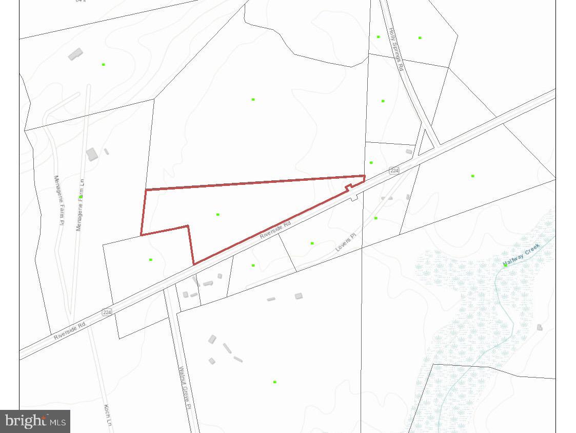 Almost 7 acres on Riverside Road. Use for recreational purposes or get a perc and build your dream home.