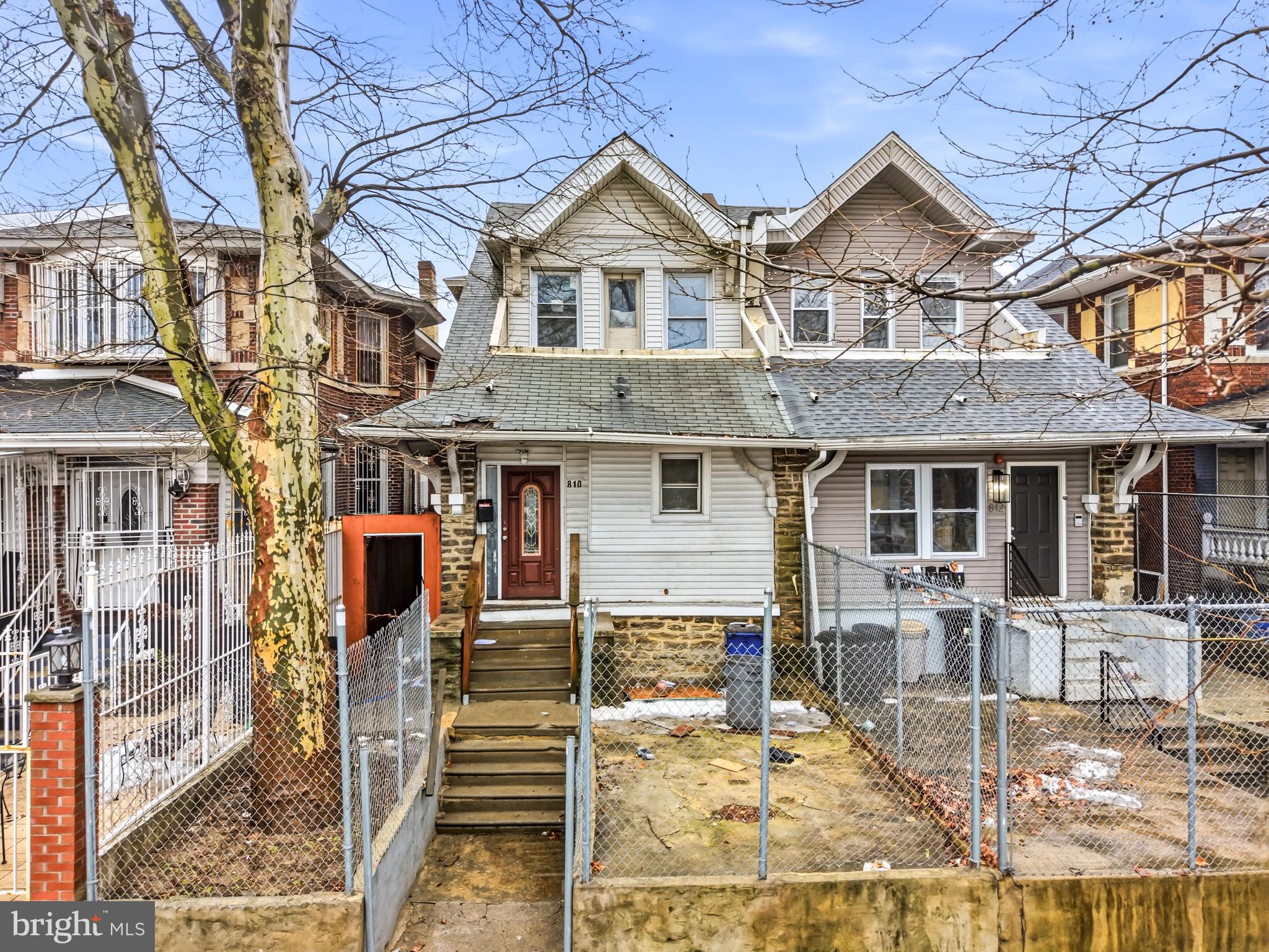 North Philadelphia rental opportunity for investors and contractors. This 4 Unit property presents the chance to improve and hold as a potential income-generating asset.

The neighborhood has a history of active rental use and ongoing reinvestment, making it appealing for those focused on building long-term portfolio value.

Property is being sold strictly as-is.