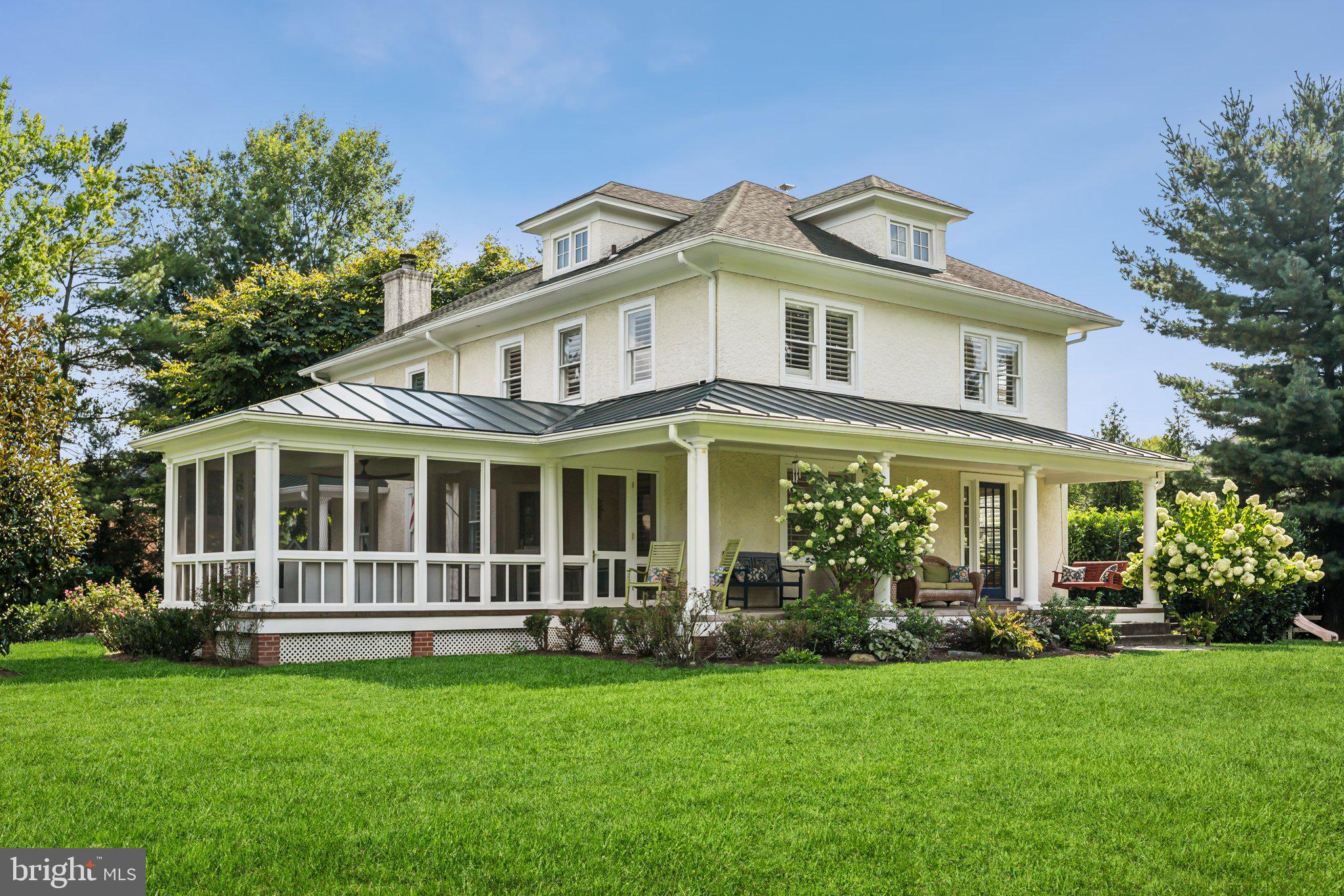 Nestled on a picturesque 1.38-acre lot in prestigious Potomac, this historic farmhouse exudes charm and character. Originally built in the 1920s, the Clagett Farmhouse has been lovingly restored and expanded by the current owners, who have spared no expense in updating the interior and exterior of the home. The addition of two separate one-bedroom in-law suites with private entrances provides flexibility and convenience for guests or extended family members, while the accessibility features ensure that everyone can enjoy the beauty of this home.

Stepping outside, the property is a true oasis with a stunning inground, heated swimming pool surrounded by lush landscaping and mature plantings. A sensational screened porch offers the perfect spot for outdoor dining and relaxation, while a newly added pickleball court provides endless entertainment options for family and friends. The wrap-around porches and upper-level screened porch offer additional spaces to enjoy the tranquility of the surroundings, while a firepit area beckons for cozy evenings under the stars.

Inside, the farmhouse boasts a blend of modern amenities & historic charm, with newly refinished heart pine floors, custom millwork, and updated kitchen and baths. The spacious family room with a fireplace is perfect for gatherings, while the Owner's Suite with a remodeled bath and ample closets provides a luxurious retreat. With the potential to add garages to the circular driveway and plenty of parking space, this farmhouse offers a unique opportunity to own a piece of history in a coveted location. (Note: there is NO historic designation!)