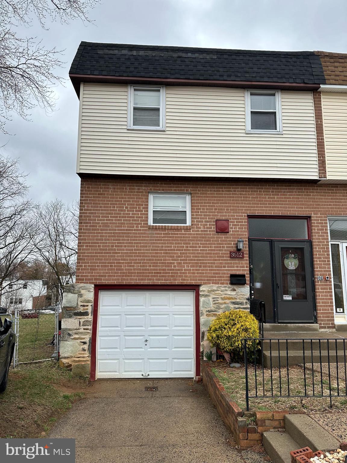 Wow!  This beautiful end-row house in the Morrell Park Section of Philadelphia-Northeast features 3 large bedrooms, a modern kitchen, a cozy dining room, and a large living room. Upstairs, you will find 3 spacious bedrooms, each with plenty of closet space. The basement features a living space that can double as a TV room/exercise room/office area, etc. The basement also features a powder room and a sliding door that takes you to the largest backyard your eyes have ever seen! Come and see it for yourself!
