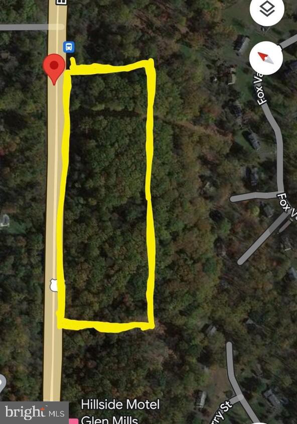 Great opportunity for builder/investor located in Garnet Valley School District.  9 parcel subdivision plan attached. Please contact agent for further information. Approvals for subdivision must be completed by buyer through Concord Township. Please use 451 Baltimore Pike for GPS directions.