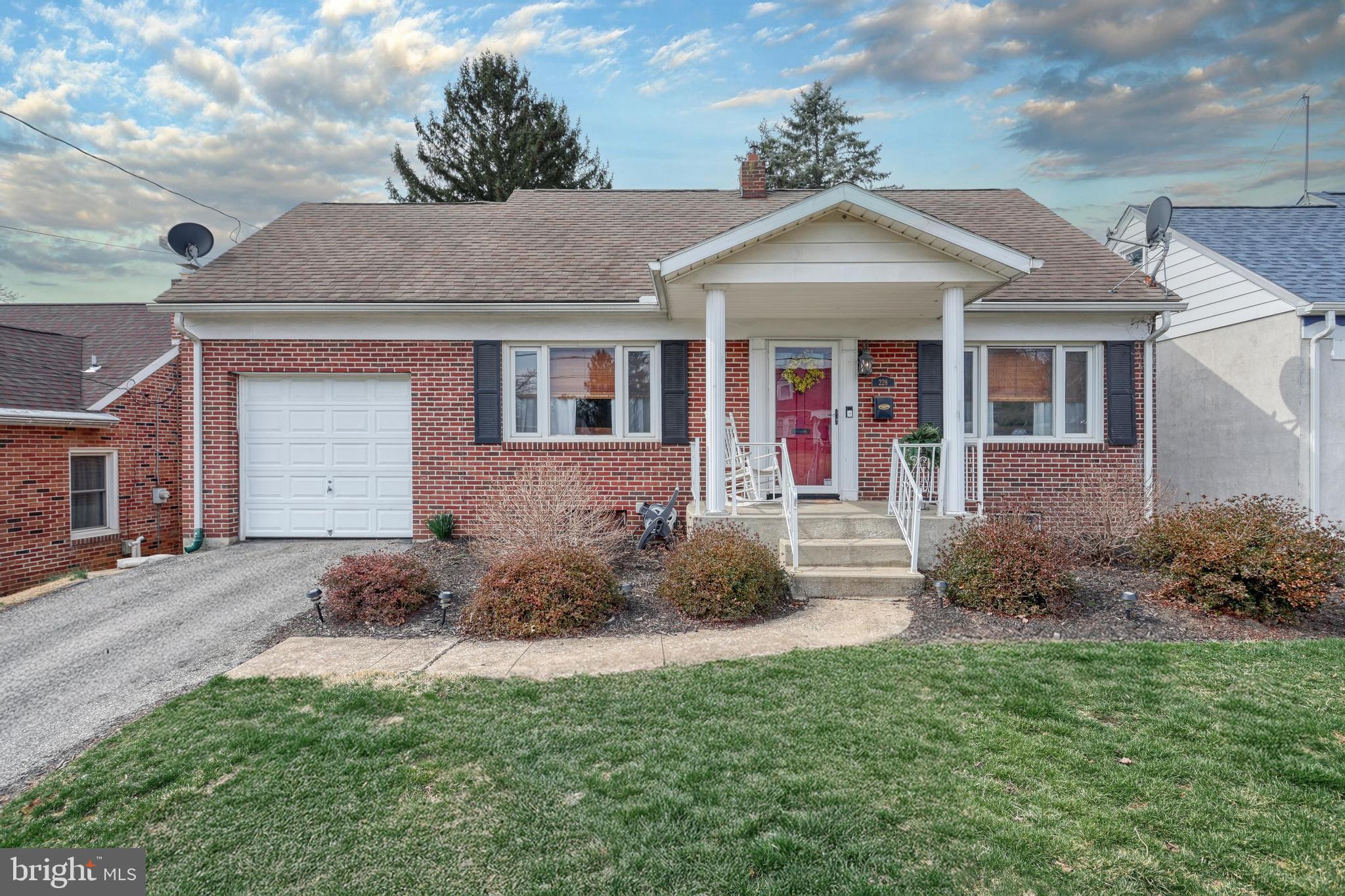 ****Offer in hand : ) Please present your highest and best offer no later than Monday, March 31 at 6:00 PM.****
Welcome to this charming 3-4 bedroom, 2-bathroom brick Cape Cod nestled in West York School District! This lovely home features an updated kitchen that flows seamlessly into a separate dining room, making it perfect for family dinners and gatherings with friends. 
Downstairs, you’ll find a partially finished basement that’s ready for your personal touch, along with a 1-car garage for added convenience. Step outside to a spacious fenced yard, complete with a large deck installed in 2020, perfect for summer barbecues or simply soaking up the sun.
The home has a cozy cottage feel that invites you in, with a built-in electric fireplace in the spacious living room adding warmth and character. Plus, the remodeled bathroom is sure to impress. With ductwork already in place for central air, all that’s needed is your new unit to keep you cool during the summer months. This isn’t just a house; it’s a place to call home. Come see for yourself.