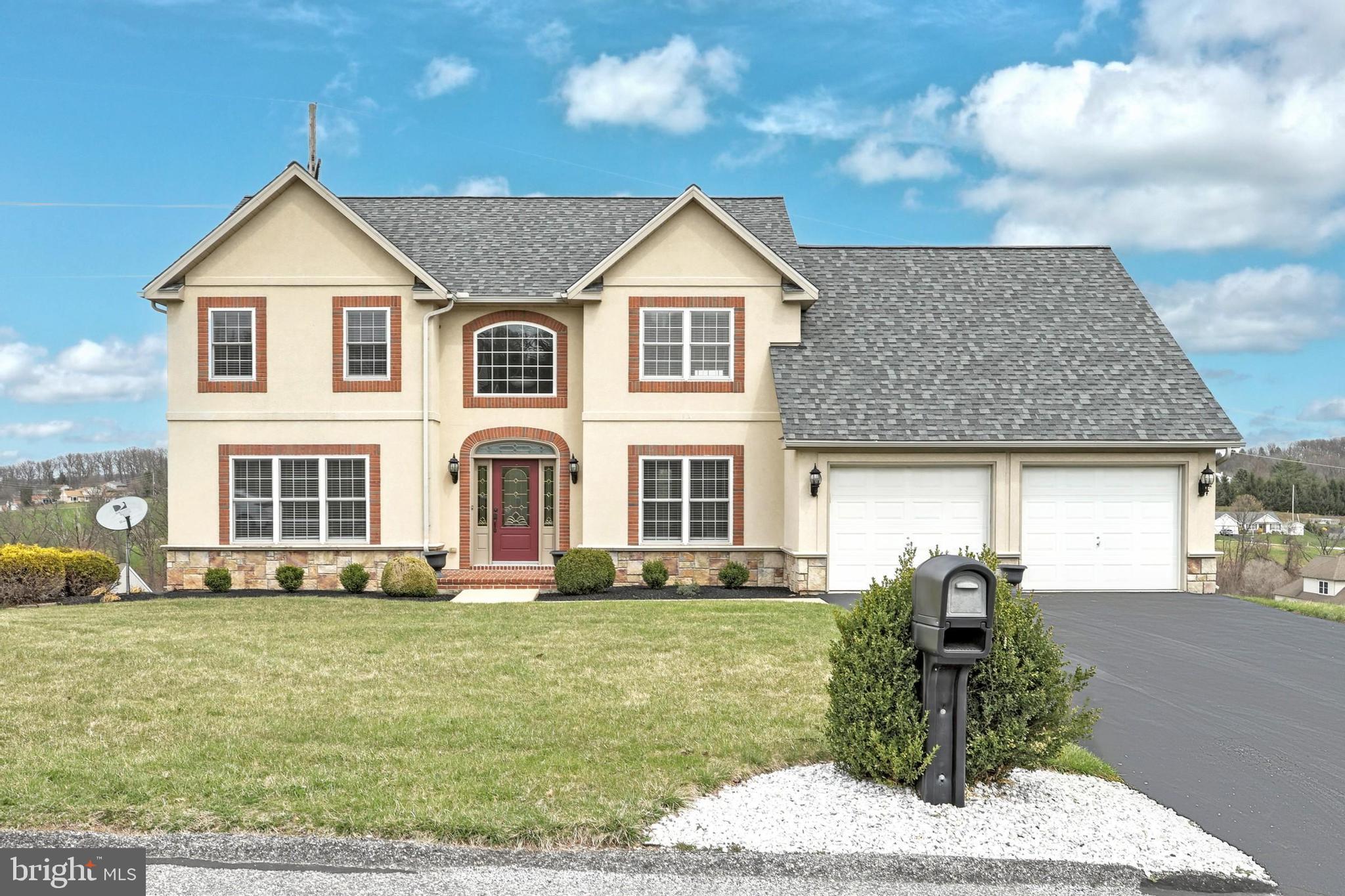 This HOME is a STUNNER!!! The beautiful neighborhood is a delight to drive through until you arrive at this home. The wide open yard leads to the most stunning view out of the back. The entry of the home is a beautiful one and many options for a grand tour. The formal dining room or the living room are right off the entry. Straight ahead is the eat-in kitchen that leads to the spacious deck. Upstairs you will find 3 large bedrooms and 2 full bathrooms. Downstairs you will find a huge living space, 2 rooms that can be bedrooms or any type of rooms you choose, as well as a full bathroom. This is a perfect additional living space for large families, In-laws, etc... as it has an outside entrance of it's own.