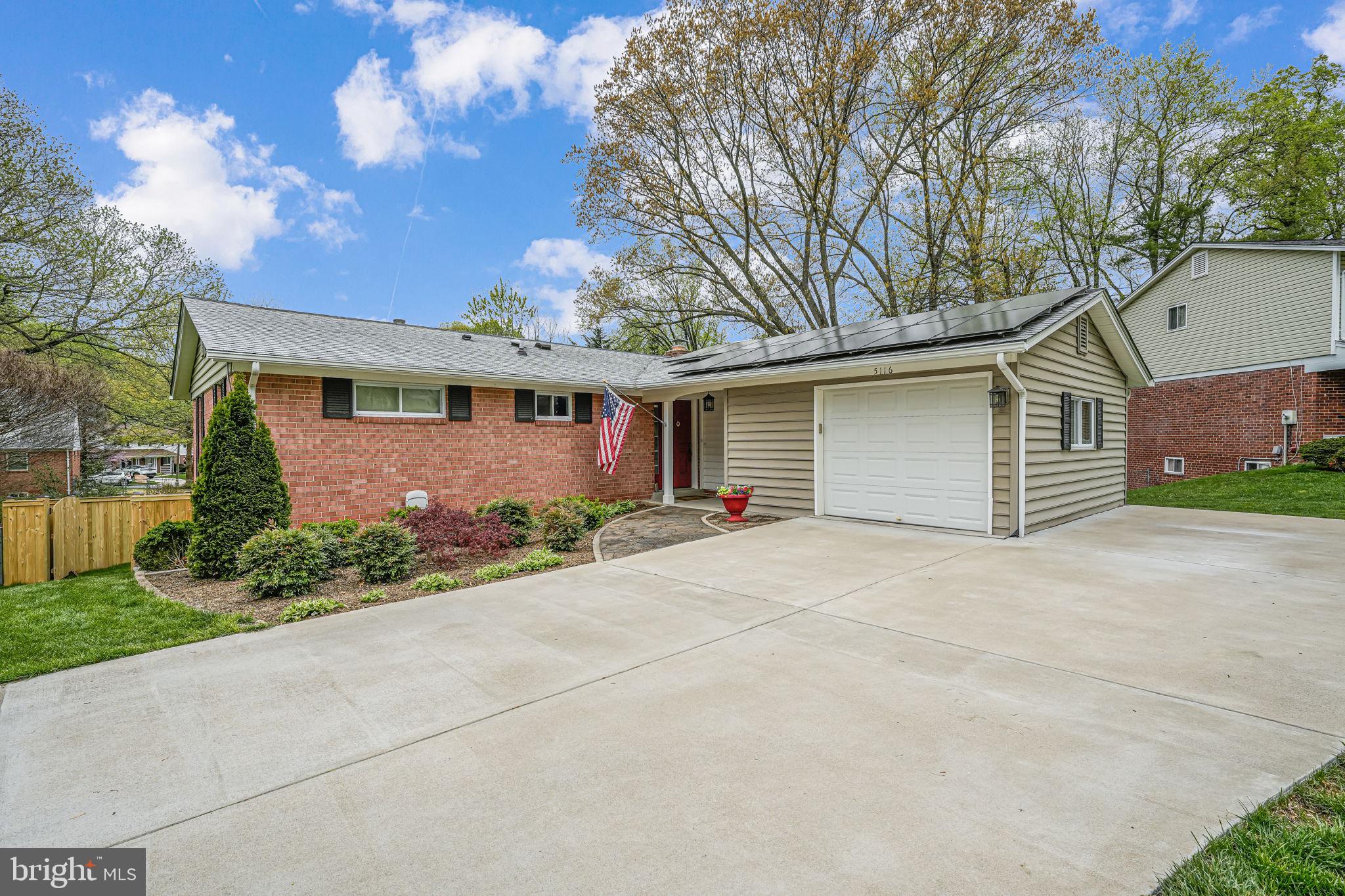 This beautifully maintained rambler-style home offers 4 bedrooms and 3 full bathrooms, thoughtfully updated to provide comfort, style, and efficiency. Inside, the main level features stunning hardwood floors, elegant wainscoting, and crown molding, creating a polished and inviting feel throughout.

Kings Park West is a well-established neighborhood known for its welcoming atmosphere, mature trees, and vibrant community life. Residents enjoy access to three swim clubs, a civic association, and a calendar full of community-sponsored events such as holiday decorating contests, Halloween parades, and seasonal gatherings that bring neighbors together year-round.

Thackery Court offers a unique blend of original homeowners and new residents, creating a close-knit, neighborly feel. Friday night gatherings in the spring and summer are a cherished tradition, and the annual end-of-summer meal and fireworks display is a much-loved highlight. The neighbors here are warm, supportive, and truly make the community feel like home.

The IKEA-designed kitchen is both beautiful and functional, featuring soft-close cabinetry, Silestone countertops, luxury vinyl plank flooring, and a spacious pantry for ample storage. Cooking and entertaining is a breeze thanks to the smart layout and modern finishes.

Step outside to the large Trex deck — perfect for outdoor dining, relaxing, or entertaining — and enjoy the fully fenced yard, newly upgraded for safety and privacy. The walkout lower level features durable waterproof cork flooring, a full bath, additional living space, and sliding glass doors for easy backyard access.

Additional standout features include:
Fully owned and installed solar panels for energy efficiency and long-term savings
Andersen sliding glass door on the main level
Updated new fencing for a secure backyard
Located just one block from the bus stop and close to shopping and everyday conveniences

This home has been lovingly cared for and thoughtfully enhanced to support a modern, comfortable lifestyle — all within one of Fairfax County’s most beloved communities.