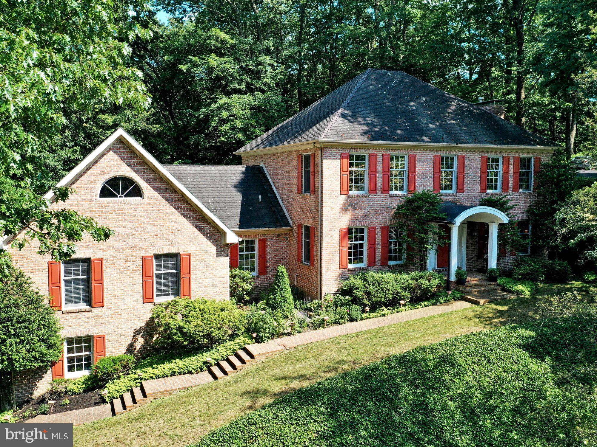 This stately brick home sits on a sloping hill with a scenic woodland valley in the beautiful and quiet Stoney Run community. The home has been lovingly maintained and upgraded to have an open floor plan with real hardwood floors. Enjoy the gorgeous views from your secluded deck with shade from mature trees. 

The kitchen features beautiful granite countertops, with a large island and stainless steel appliances including a new gas stove and hood, perfect for entertaining guests and for those who love to cook.  The first floor also has an in-laws suite with a full bathroom and living area. In the winter enjoy the clean gas burning stoves in the adjoined living rooms. The second floor features 4 spacious bedrooms with the primary bedroom having a jacuzzi tub in their bathroom.

This home is also located close to Shank park and Bullfrog Valley Park with a beautiful walking trail, and is only minutes from Hershey and Harrisburg.