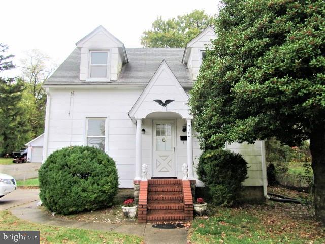 This cape cod has been freshly painted and new carpet installed throughout!  It is move-in ready! Large dining room and spacious living/family room with wood burning fireplace!  Basement is a blank canvas!   Whole house generator for peace of mind! Lots of space in the back yard for outside fun!  Own for less than what you can rent!  Conveniently located to most major thoroughfares!