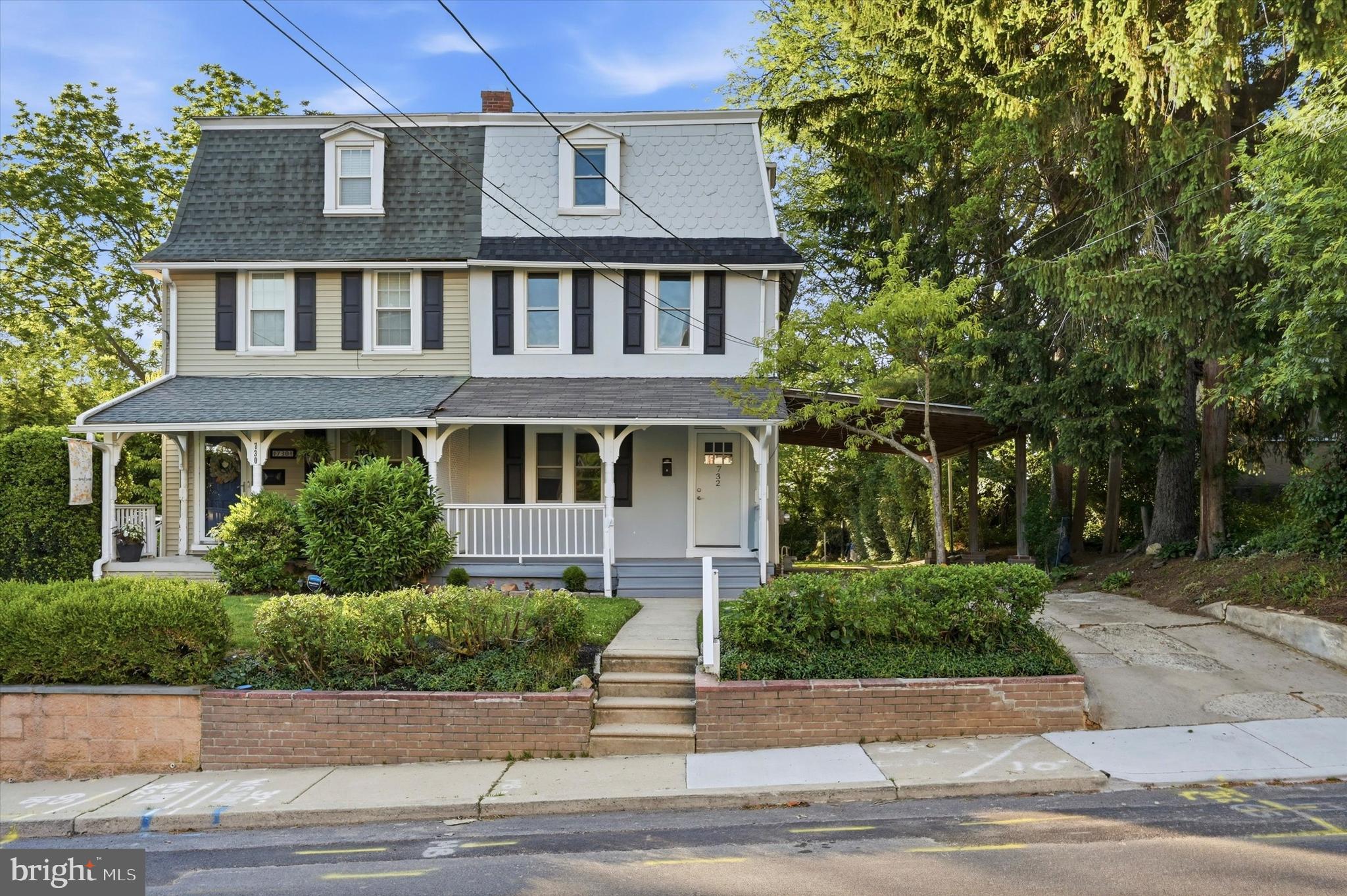Thoughtfully renovated in 2026, this proud twin offers four bedrooms, two full bathrooms, and nearly 1800 square feet of living space moments from downtown Haverford, Bryn Mawr, and Ardmore. New windows bring in wonderful light, luxury vinyl plank flooring runs throughout, and the kitchen and bathrooms have all been updated. The first floor's open floor plan invites easy entertaining.

The backyard is a genuine standout. Level, landscaped, and generously sized, it's the kind of outdoor space that gets used — whether that means weekend gatherings, a garden project, or simply having room to breathe. Covered porches in the front and back extend your living space through the seasons, and the attached carport keeps parking a convenience year-round. An unfinished basement leaves plenty of room for storage without taking up square footage of your main living area.

The location rounds out the picture beautifully. You're close to a myriad of food stores, Suburban Square, multiple lines for public transportation, and Haverford College’s grounding Nature Trail. Center City and King of Prussia are both a relatively quick commute, with top-rated schools and some of the Main Line's best dining and shopping right in the mix.

*Note...a brand new dishwasher and hood over the stove are on their way!*