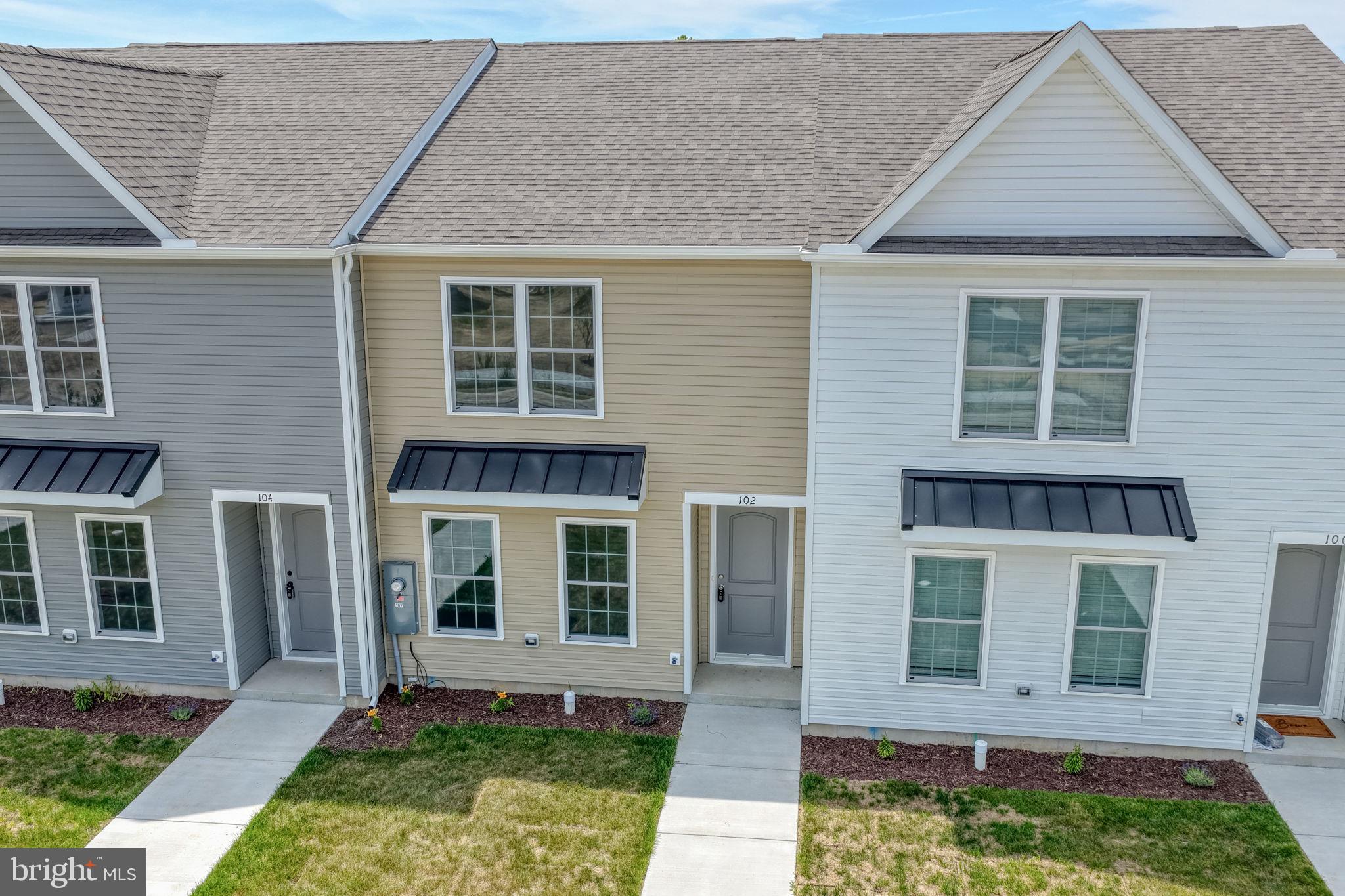MOVE-IN READY & AFFORDABLE!     Ask about builder incentives!
Welcome to Rojan Meadows, a well-planned community in the heart of Dover, Delaware—an ideal choice for first-time buyers looking to step into homeownership with comfort and confidence.

This inviting 2-story townhome offers a smart layout, modern finishes, and practical living at a budget-friendly price. The kitchen features a modern, clean color scheme, plenty of cabinet space, and a spacious pantry, providing both style and everyday functionality. A private patio extends your living space outdoors—perfect for relaxing, grilling, or small gatherings.

Upstairs, you’ll find comfortably sized bedrooms, a convenient second-floor washer and dryer, and excellent storage throughout—everything you need for simple, efficient living. A designated private parking space adds ease and peace of mind.

Please Note: Photos shown may be of the community model home at 210 Rojan Road and could include upgrades not available in this specific unit.

Agent related to seller