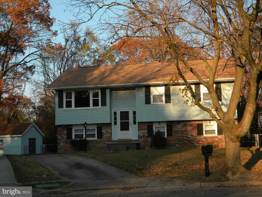 Freshly painted split foyer ready for immediate occupancy with a deck, shed, fenced rear yard and conveniently located to BWI and Ft Meade plus sidewalk access to the BWI trail. 4 bedrooms, 2 full baths, eat in kitchen, LR/DR combo, den, family room with a wood burning stove on a brick hearth. NO front foot fee.