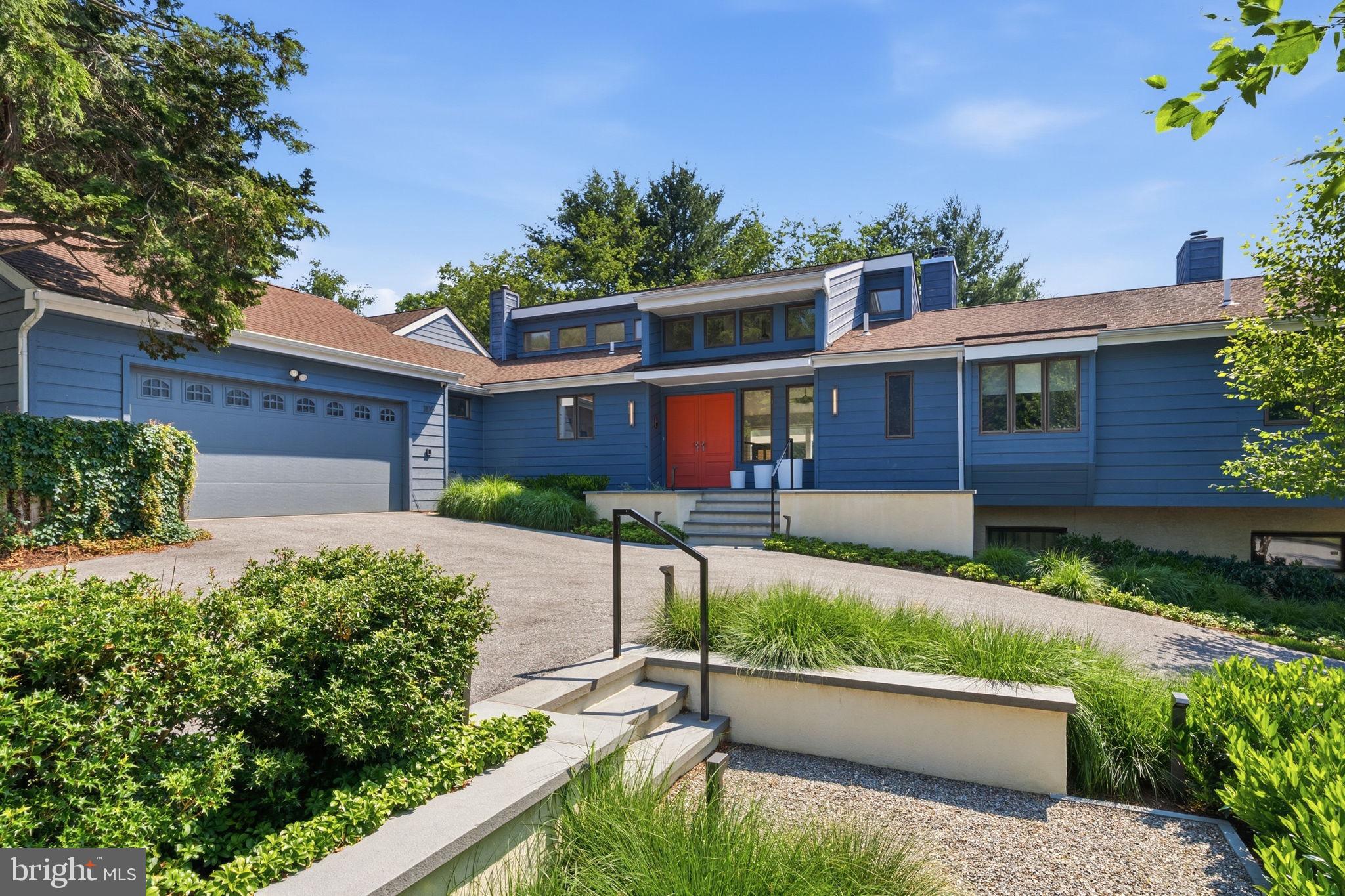 Welcome to effortless living in the sought-after Radley Run Country Club neighborhood. This beautifully renovated residence at 1106 Radley Drive offers the perfect blend of modern sophistication and easy, one-level living. From the moment you pull into the new, oversized driveway, the home’s curb appeal makes a striking first impression. The exterior has been transformed with extensive, professional landscaping that frames the property in lush textures and vibrant greenery, while a comprehensive custom lighting package illuminates the architecture and gardens, casting a warm, sophisticated glow long after the sun sets. Even the garage has been elevated, featuring custom built-ins that keep everything organized and tucked away.
Inside, the high ceilings and open, airy atmosphere create a sense of scale that’s both impressive and inviting. The heart of the home is the stunningly updated kitchen, anchored by a massive center island that’s just begging for a spread of appetizers and good conversation. For the home chef, the extensive walk-in pantry provides incredible storage space, keeping the main kitchen sleek and clutter-free. Nearby, the full-size laundry room offers a dedicated space for chores that is as functional as it is convenient.
Flowing seamlessly from the interior is a private outdoor oasis featuring an enclosed porch and an expansive deck. Surrounded by manicured plantings and thoughtful stonework, this space offers the ultimate in privacy and relaxation, whether you’re hosting a summer barbecue or enjoying a quiet morning coffee.
The main level is thoughtfully designed with two spacious bedrooms, each with a private bathroom, plus a dedicated home office. For those who need even more room to spread out, the finished lower level is a true standout. It features a large recreation area centered around a cozy gas fireplace, two additional bedrooms with a full bath, and a private gym. This gym area is particularly impressive—with its high ceilings and generous footprint, it is the ideal spot to install a professional-grade golf simulator. Plus, you’ll never run out of room thanks to the substantial storage area.
Life here is all about the amenities. You’re just a quick trip away from the club’s golf course, swimming pools, and tennis courts, making it easy to stay active and connected to the community. With its fresh updates, brilliant nighttime illumination, and versatile layout, this home is a rare find in West Chester.