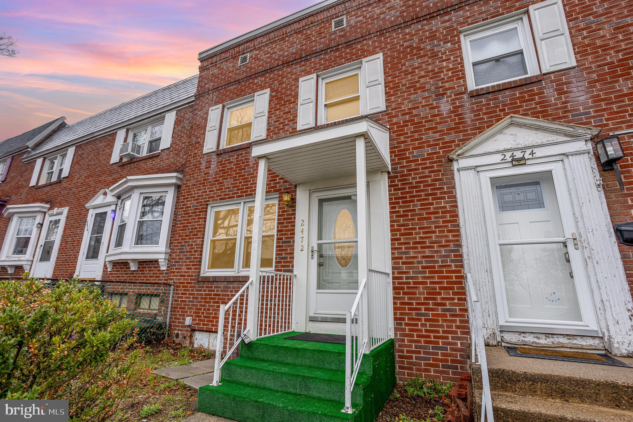 You will enjoy the comfort and convenience of this affordable brick-attached home in popular Melrose Gardens. When you enter you will love the charming living room and dining room with lots of hardwood flooring and natural lighting. The galley kitchen with all the appliances to remain, also has a door leading to the rear-fenced-in yard. The second floor features a spacious primary bedroom with carpet and two closets. The second floor also offers two nice additional bedrooms with easy access to the updated main bathroom with skylight. Need to get away? Rest assured you can, in the partially finished lower-level family room with wall-to-wall carpet and access to the storage/laundry room. The storage/laundry room features a concrete floor, washer & dryer hook-ups, utility sink and a commode. This well-cared home with many updates has so much to offer. Why rent when you can own! Please call today for your private showing, ready for a fast settlement!