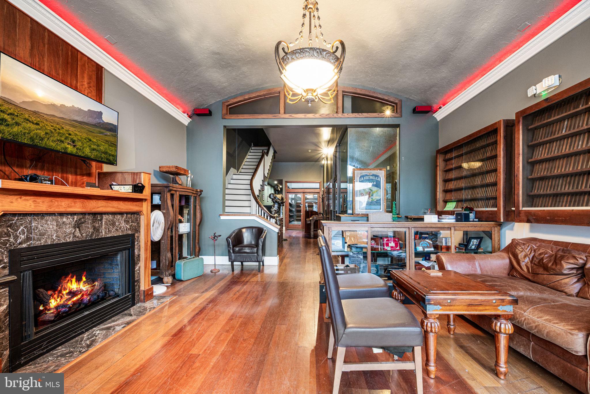 NEW PRICE: $394,900. 211 E High St is now offered at a price point that accounts for the "as-is" condition of the upper floors, offering a direct path to equity for the next owner. This 3-story mixed-use asset provides a clear split between high-end finished space and a value-add residential conversion.

Property Breakdown:

Commercial Level: The first floor is a high-end finished retail/office space (formerly a luxury cigar bar). It features custom woodwork and a storefront designed for high-visibility.

Residential/Office Levels: The upper two floors consist of 2,500+ sq. ft. of space. We have confirmed the plumbing layout includes an existing full bathroom on the upper level, supporting a straightforward conversion into a large "Owner’s Suite" or rental units.

Condition Note: The price reduction to $394,900 proactively reflects the interior cosmetic work (drywall and flooring) required on the upper levels.

The Opportunity:
This is a high-visibility asset in the heart of the downtown corridor. By pricing below $400k, the sellers have accounted for the necessary restoration, allowing a buyer to focus on finishing the space to their specific needs.

Sellers are seeking a clean closing. Contact the listing agent for floor details and to schedule a walkthrough.  One of the sellers is a licensed real estate salesperson in the Commonwealth of Pennsylvania.
