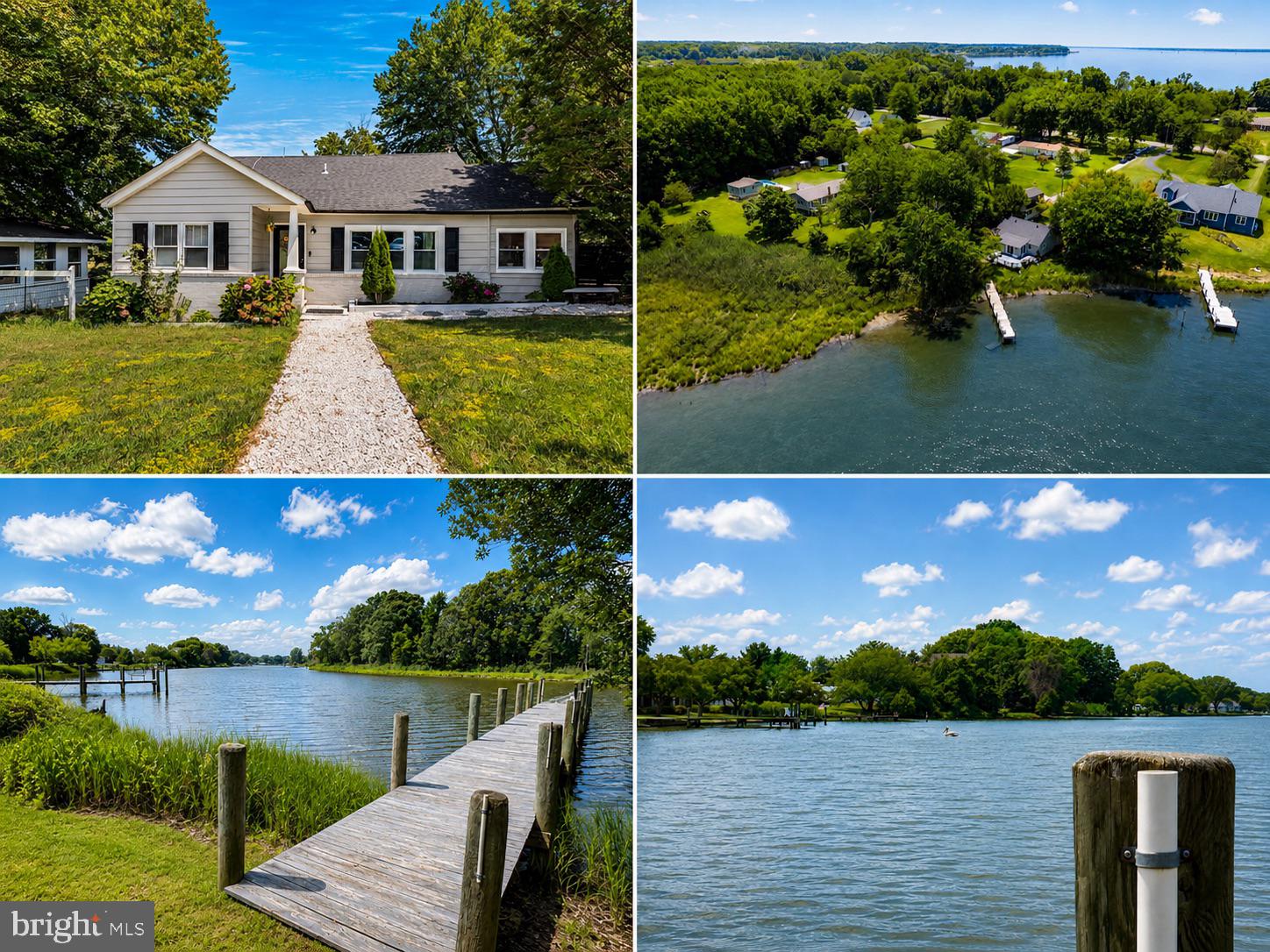 Priced below tax assessed value, this rare waterfront retreat on beautiful White’s Neck Creek offers a renovated guest house, private dock, and true Southern Maryland charm. Set on over half an acre in the established River Springs waterfront community, 37526 River Springs Road offers the kind of lifestyle buyers wait years to find: peaceful water views, navigable creek access, private outdoor space, and a move-in ready setting that feels tucked away while still being accessible. The main residence is warm, inviting, and tastefully updated with comfortable living spaces, natural light, and serene views of the water and surrounding trees. What truly sets this property apart is the renovated waterfront guest house, creating a rare two-residence setup ideal for visiting family, extended stays, a private office, studio, or flexible guest accommodations. Outdoor living is the centerpiece. Enjoy mornings by the creek, evenings on the deck, and weekends crabbing, fishing, kayaking, or relaxing by the water. The property also features a private dock, crab/oyster shack, and a large storage/workshop building near the front of the property, offering excellent space for tools, equipment, hobbies, waterfront gear, or future possibilities. Located near St. Catherine Island and Bullock Island, this property combines renovated living space, guest accommodations, usable land, private dockage, and memorable water views in one truly special creekside setting. Schedule your showing and experience the waterfront lifestyle for yourself.