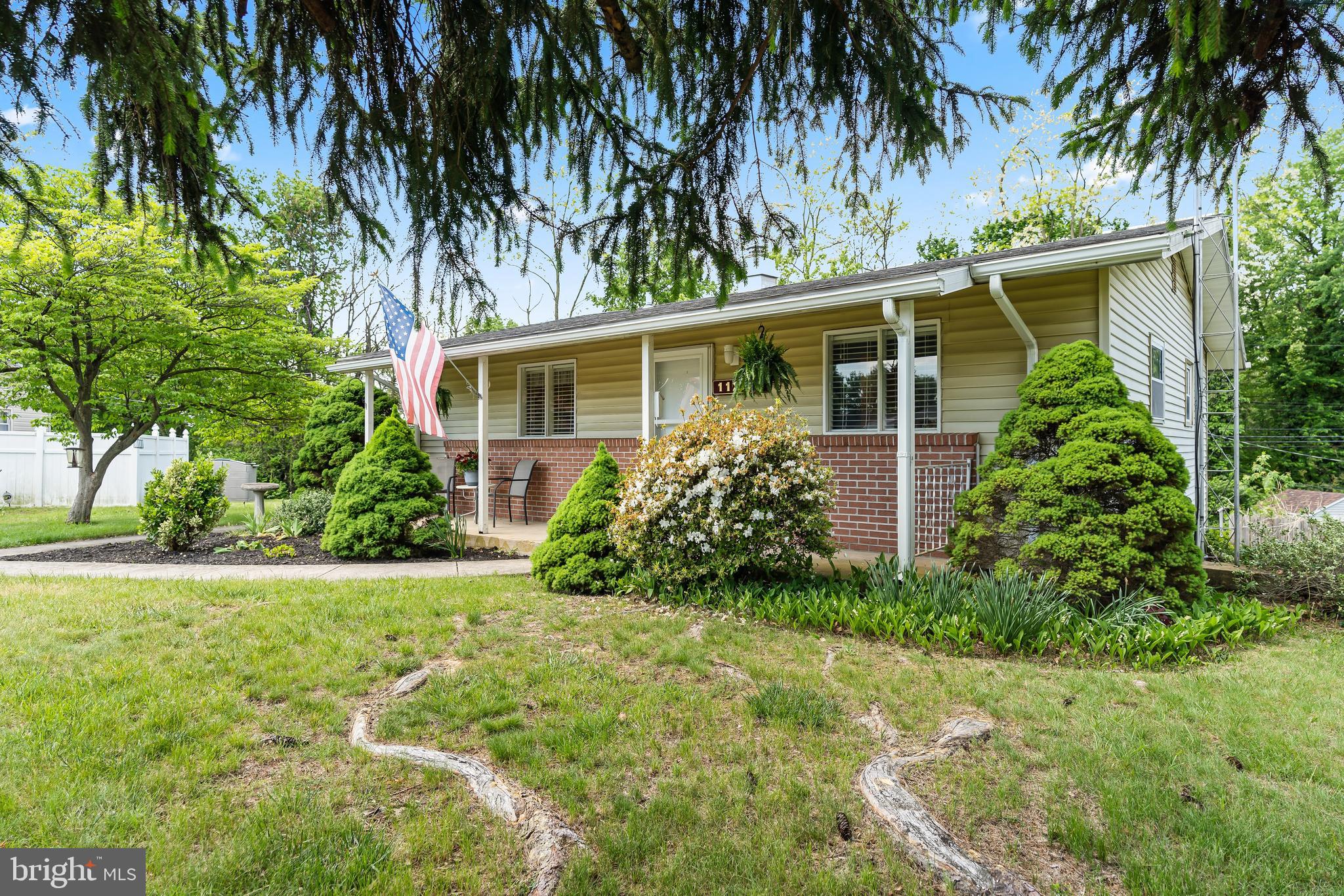 JUST STARTING OUT?  DOWNSIZING?  This adorable one-owner rancher in North Hagerstown's Carroll Heights checks all the boxes.  With over 1300 finished square feet on two levels, this home offers 3-4 bedrooms, 1 bath, and featuring an updated kitchen and bath, gleaming LVP flooring in the living room, brand new carpeting in the upper-level bedrooms,  a 2020 architectural-shingled roof and gutters, recently replaced HVAC system, upgraded electric service, and tilt-in replacement windows.   The walk out lower level includes a laundry room with washer and dryer, a large storage pantry, and a 4th bedroom (which would be ideal as a home office with built-in desks and shelving.)  In addition there's a paved driveway for off-street parking, a 12x12 concrete patio, fenced rear yard, storage shed, and a delightful 26x5 covered front porch.  Affordable, clean, comfortable and available immediately -- just move in and enjoy!