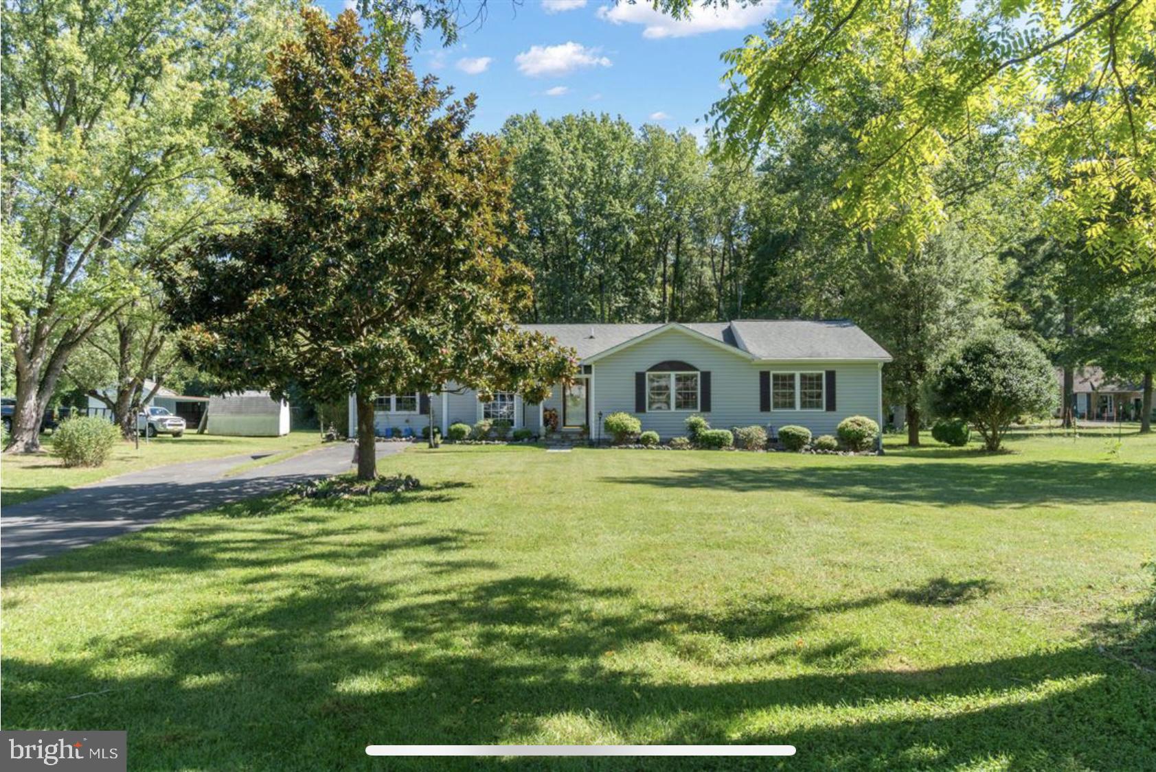 Charming Rambler on 2+ Acres – Experience the peaceful country
lifestyle with the convenience of a prime location! This 3-bedroom,
2-bathroom single-level home sits on a flat lot and features a
spacious 2-car detached garage, along with a large deck perfect for
private gatherings. Inside, you’ll find a cozy kitchen, a welcoming
living room at the main entrance, and a separate family room adjacent
to the kitchen. The oversized master suite offers a peaceful retreat,
while the second bedroom is generously sized. The third bedroom could
also serve as a home office. Enjoy easy access to Hwy 301 for north
and southbound travel, as well as Rt. 3 for quick trips to Colonial
Beach or Fredericksburg. Don’t miss out on this great opportunity!