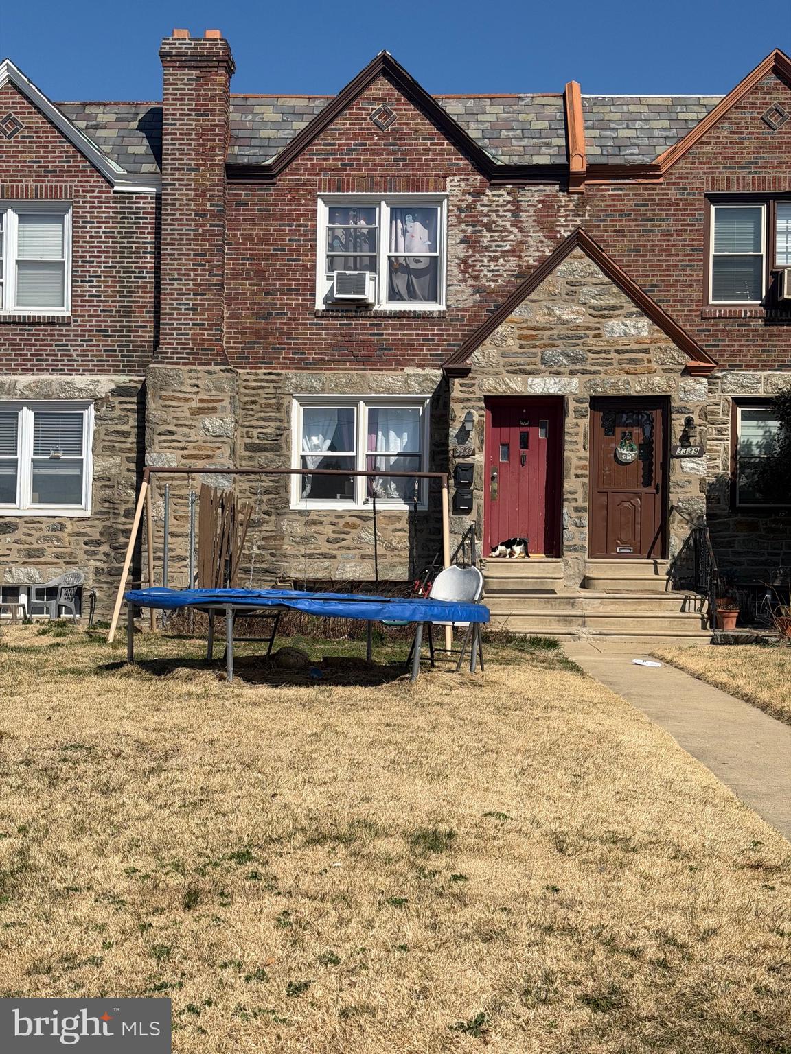 Property is being sold with tenant. Owner will not remove tenant prior to settlement. 1st floor, tenant pay $1000 and 2nd floor, pay $900. Property sell AS IS  condition. Make appointment today for showing.