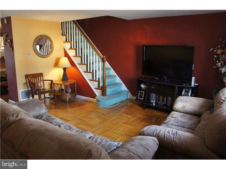 Welcome home to 746 Garland Rd. Great block with parking on both sides of the street. Fenced in parking around back. Welcoming patio great for grilling and entertaining as front yard, shiny hardwood floors through out the first floor, expanded and open kitchen with breakfast bar and very nice glass front cabinetry. 3 good sized bedrooms and full bath on the upper level. Finished basement with powder room and storage closet. Located near Adams and Tabor Rds. Excellent location for shopping commuting and everyday life needs. A few personal touches (some paint and carpet) make this home perfect for you. One Year AHS Home Warranty included.