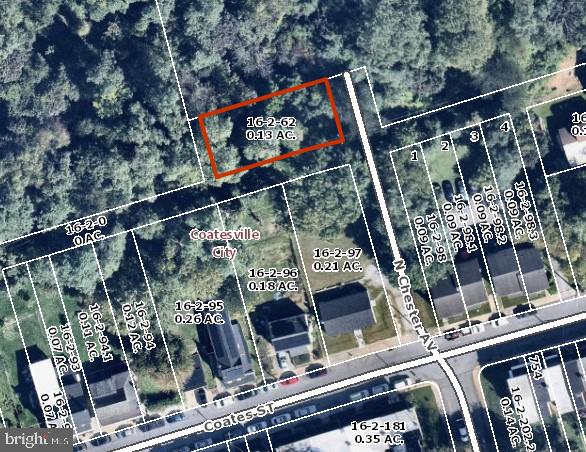 Welcome to N Chester Ave N. Offered for sale is .13 acre. This lot 104' X 50' and is located in Coatesville. Buyer/buyer's agent is responsible for verifying lot size and contacting the township for building and usage related questions.