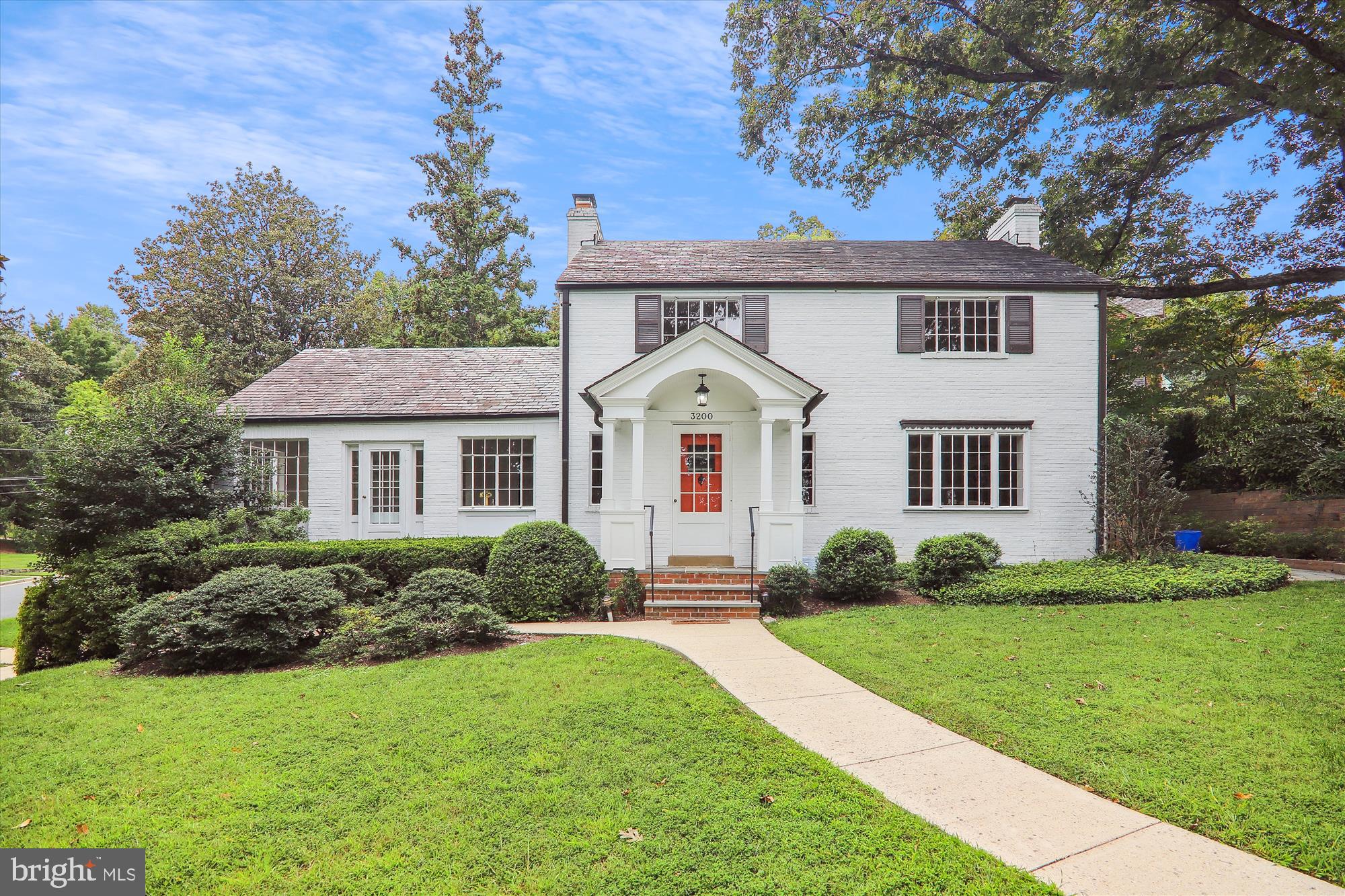 This charming 4-bedroom quintessential Rollingwood colonial home sits on a beautiful sloping corner lot just two blocks from Rock Creek Park. Lovingly maintained by its long-time owner, the home features newly refinished hardwood floors, a first-floor bedroom with a full bathroom, and a main-level office overlooking the front yard.

As you step inside, the freshly painted interiors create a warm and inviting atmosphere. The main level offers a well-appointed kitchen with a cozy breakfast area, a formal dining room, and a spacious living room, perfect for gatherings. The sunroom, filled with natural light, provides a peaceful space to unwind.

Upstairs, the primary bedroom offers comfort and privacy, accompanied by two additional bedrooms and two full baths. The attic provides ample storage or the potential for future expansion. The lower level is ideal for relaxation, with a large rec room, den, and an additional bath.

Outside, the two-car side garage and spacious driveway ensure plenty of parking. Located just a short ride from downtown Bethesda's dining, entertainment, and shopping, this home also offers easy access to Silver Spring and Friendship Heights Metro stations via a nearby Ride On bus stop.

Homes like this in Rollingwood don’t stay on the market for long. Schedule your appointment today to see this home before it's too late!