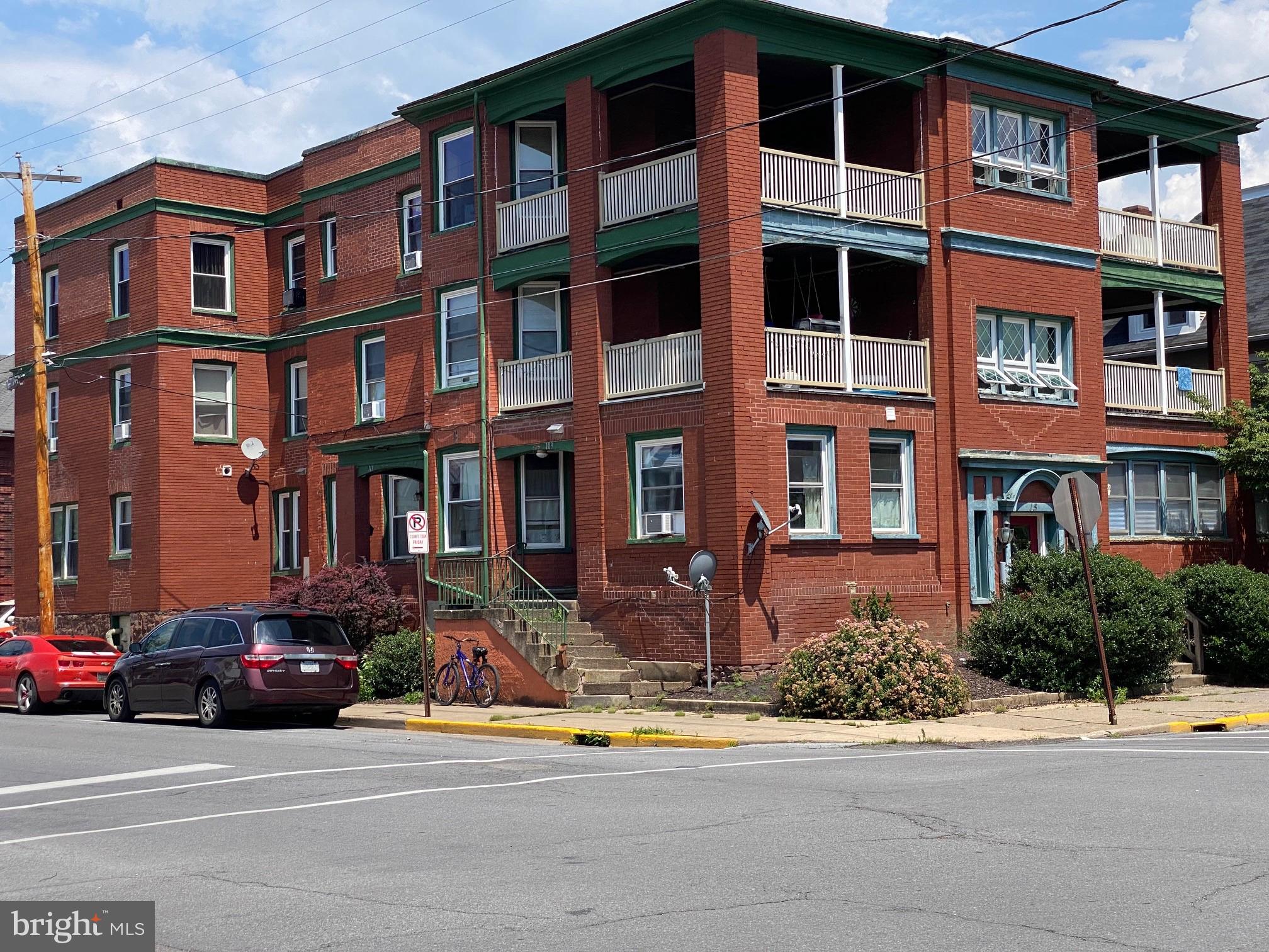 Investors, take a look. This 7 unit apartment building in Lock Haven, PA, a short distance from Lock Haven University is fully rented and provides good cash flow. The building is composed of 2 1-bedroom apartments and 5 3-bedroom apartments. A lot of the apartments have been upgraded, A list of the upgrades are available.. Each of the 3 bedroom units have a spacious porch, apartment #3, which has been completely remolded, has a sun room and patio. Some owner financing available to qualified buyers.