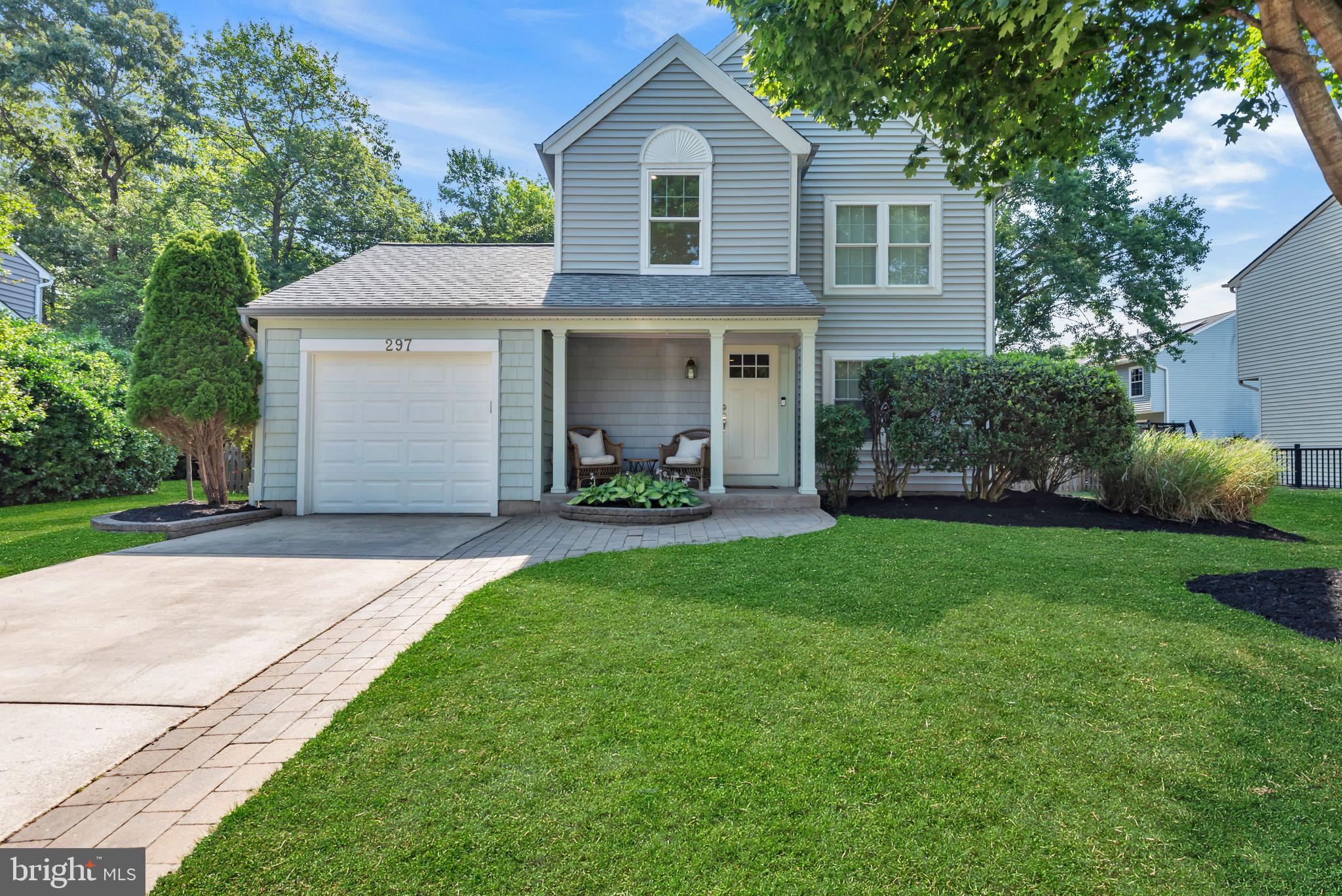 THOUGHTFULLY DESIGNER-UPDATED 3-BEDROOM, 1.5-BATH HOME WITH A FINISHED LOWER LEVEL IN THE HIGHLY SOUGHT-AFTER WATER-PRIVILEGED COMMUNITY OF STEWART’S LANDING. AN INVITING FRONT PORCH WELCOMES YOU, SURROUNDED BY WELL-MAINTAINED LANDSCAPING. THE MAIN LEVEL FEATURES HARDWOOD FLOORING, A COZY WOOD-BURNING FIREPLACE, AND A CONVENIENT HALF BATH. THE KITCHEN INCLUDES STAINLESS STEEL APPLIANCES AND A CUSTOM ISLAND. ENJOY A FENCED-IN, FLAT BACKYARD WITH MATURE TREES AND A PAVER PATIO, PERFECT FOR PRIVACY AND ENTERTAINING. AN OPEN-AIR STAIRCASE WITH SKYLIGHT LEADS TO THE UPPER LEVEL, WHICH OFFERS 3 BEDROOMS AND 1 FULL BATHROOM. THE SPACIOUS PRIMARY BEDROOM FEATURES HARDWOOD FLOORING AND ABUNDANT NATURAL LIGHT. THE RECENTLY FINISHED LOWER LEVEL PROVIDES FLEXIBLE SPACE IDEAL FOR GUESTS, A HOME OFFICE, GYM, RECREATION, OR ADDITIONAL LIVING SPACE. UPDATES INCLUDE: FENCING (2023), PROFESSIONAL INTERIOR PAINTING (2023), TREE REMOVAL AND LANDSCAPING (2024), NEW LIGHTING THROUGHOUT (2024), FIREPLACE, FLUE TILES, MASONRY, AND CHIMNEY CROWN (2024), FINISHED LOWER LEVEL (2025), AND NEW WASHER AND DRYER (2026). RESIDENTS ENJOY IDEAL NEIGHBORHOOD AMENITIES, INCLUDING A DOG PARK, 2 PLAYGROUNDS, AND MARINA ACCESS TO OLD MAN CREEK, WITH DIRECT ACCESS TO THE MAGOTHY RIVER AND THE CHESAPEAKE BAY. THE MARINA OFFERS A BOAT LAUNCH, BOAT SLIPS, AND CANOE/KAYAK STORAGE.