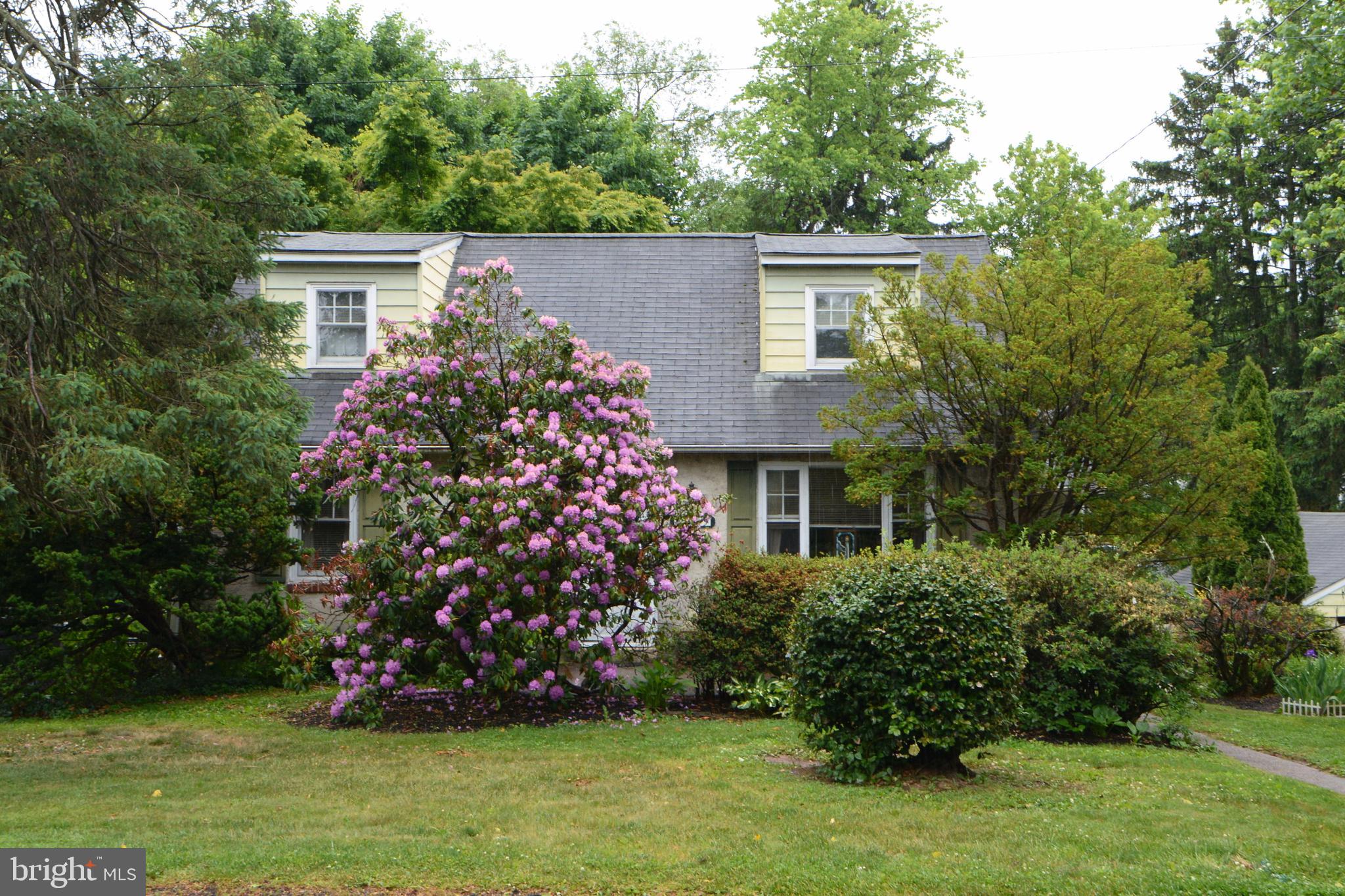 Nestled on a generous half-acre corner lot in desirable Hatboro, this classic Cape Cod offers timeless charm, flexible living space, and endless potential. Lovingly maintained by one family for more than 40 years, this 4-bedroom home features a practical layout with two bedrooms and a half bath on the main floor and two additional bedrooms and a full bath upstairs—ideal for a variety of living arrangements. Inside, you’ll find original hardwood floors, extensive built-in bookcases and cabinetry, and the warmth and character that only a well-cared-for home can provide. While the interior offers an opportunity for cosmetic updates, the home has been thoughtfully maintained and is ready for its next chapter. The finished basement, which exits directly to the backyard pool at ground level, adds valuable additional living space perfect for a family room, playroom, home office, or hobby area as well as ample storage space.  Outside, the property truly shines with a detached garage, adjoining composite patio ideal for entertaining, a convenient horseshoe driveway, and a large above-ground pool complete with a brand new filter for summer enjoyment. Located in a highly sought-after area, Hatboro offers small-town charm with exceptional convenience, including quick access to the Pennsylvania Turnpike and major commuter routes, making travel to surrounding areas simple and efficient. This is a wonderful opportunity to own a solid, character-filled home on an oversized lot in a location that continues to be in high demand.