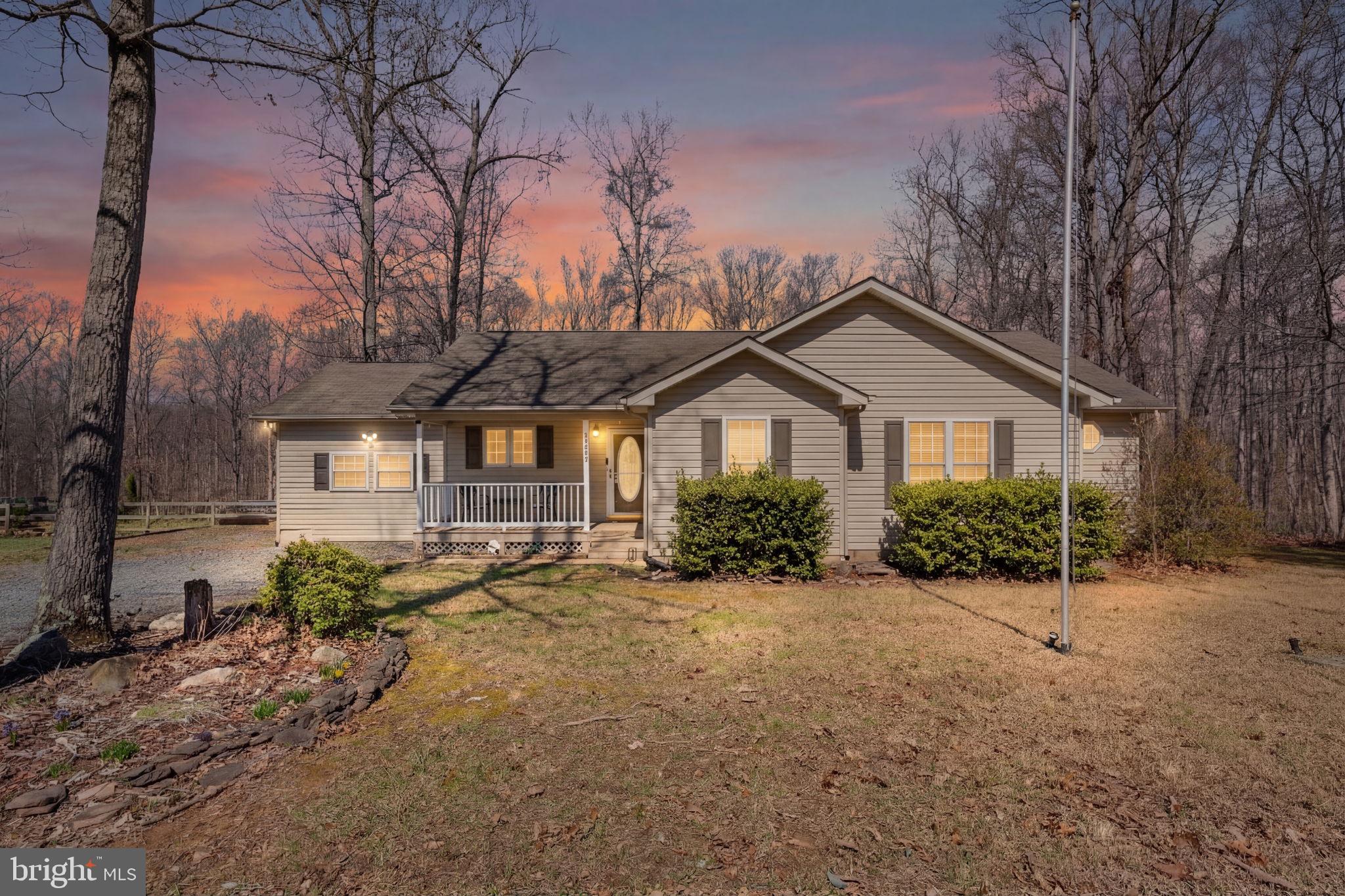 Escape to the peace and beauty of country living at 28485 Morel Way, Rhoadesville, VA. 
3 bedroom, 2 baths,  and 2 living areas, tucked away in a tranquil setting, this inviting 1.65 acre property offers the space, comfort, and lifestyle so many buyers are searching for. 
Open concept kitchen includes granite counter tops and stainless steel appliances. 
Living room includes gas fireplace perfect for cozying up during the winter.
Large deck overlooks the spacious fenced yard, complete with concrete pad, firepit, and shed for all of your storage needs. 2 driveways provided for ample parking space, whole house generac generator ensures you will never be out of power.  High speed fiber optic internet provides the perfect opportunity to work from home. New insulation installed in crawlspace 2022
Enjoy the charm of rural living with the convenience of nearby shopping, dining, and commuter routes. Whether you’re relaxing at home, hosting family and friends, or simply taking in the scenic surroundings, this property is ready to welcome you home.

septic inspection complete!
*full septic inspection and necessary repairs completed 4/22/26*
New DBox and header lines, No deficiencies found