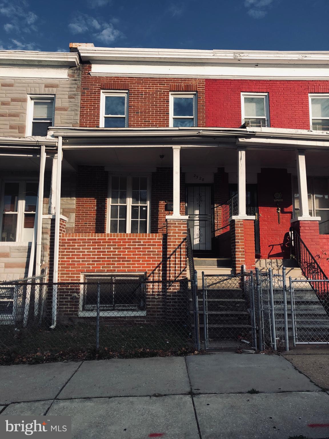 Come check out this cozy solid brick home in the well established neighborhood of Rosemont in Baltimore City, Maryland. Enjoy the open floor plan with lots of light,  spacious room sizes, carpet floors, large eat-in kitchen with ceramic tile and fenced yard.  Use the full basement as additional storage or finish off for more living space. Convenient location - near shopping, schools, hospital and commuter routes. Few minutes away from Downtown Baltimore. East Harbor and University of Maryland.