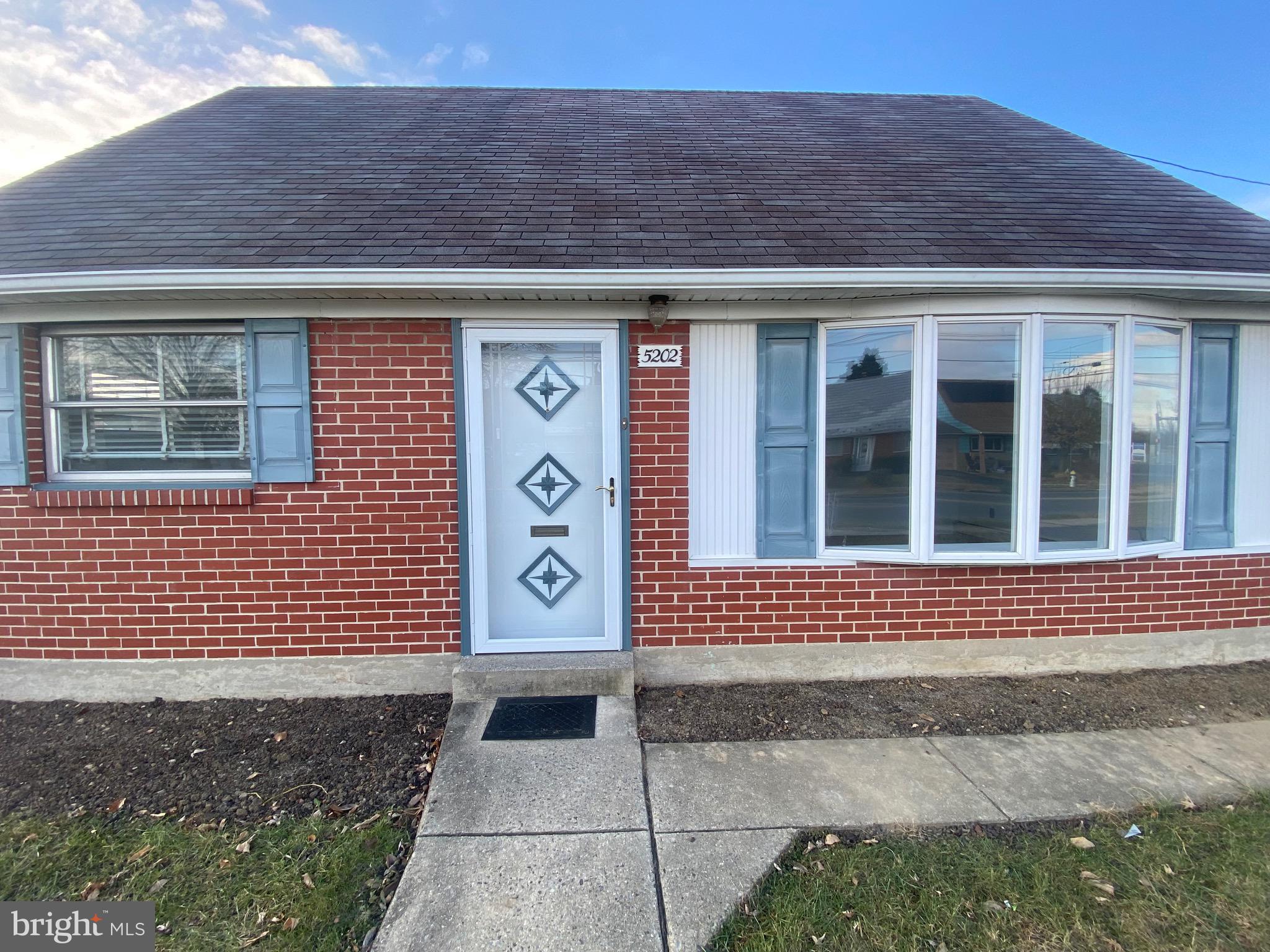 3 bedroom, 1 full and 1 partial bath, two car garage, tenant pays all utilities, oil heat, a/c is a wall and window unit.  Two unit building - large unit available. The studio apt. is rented.  Muhlenberg School District.  NO pets, NO smoking.  All applicants to pay for a background and employment verifications for all adults.  No subsidized housing vouchers allowed per owner.