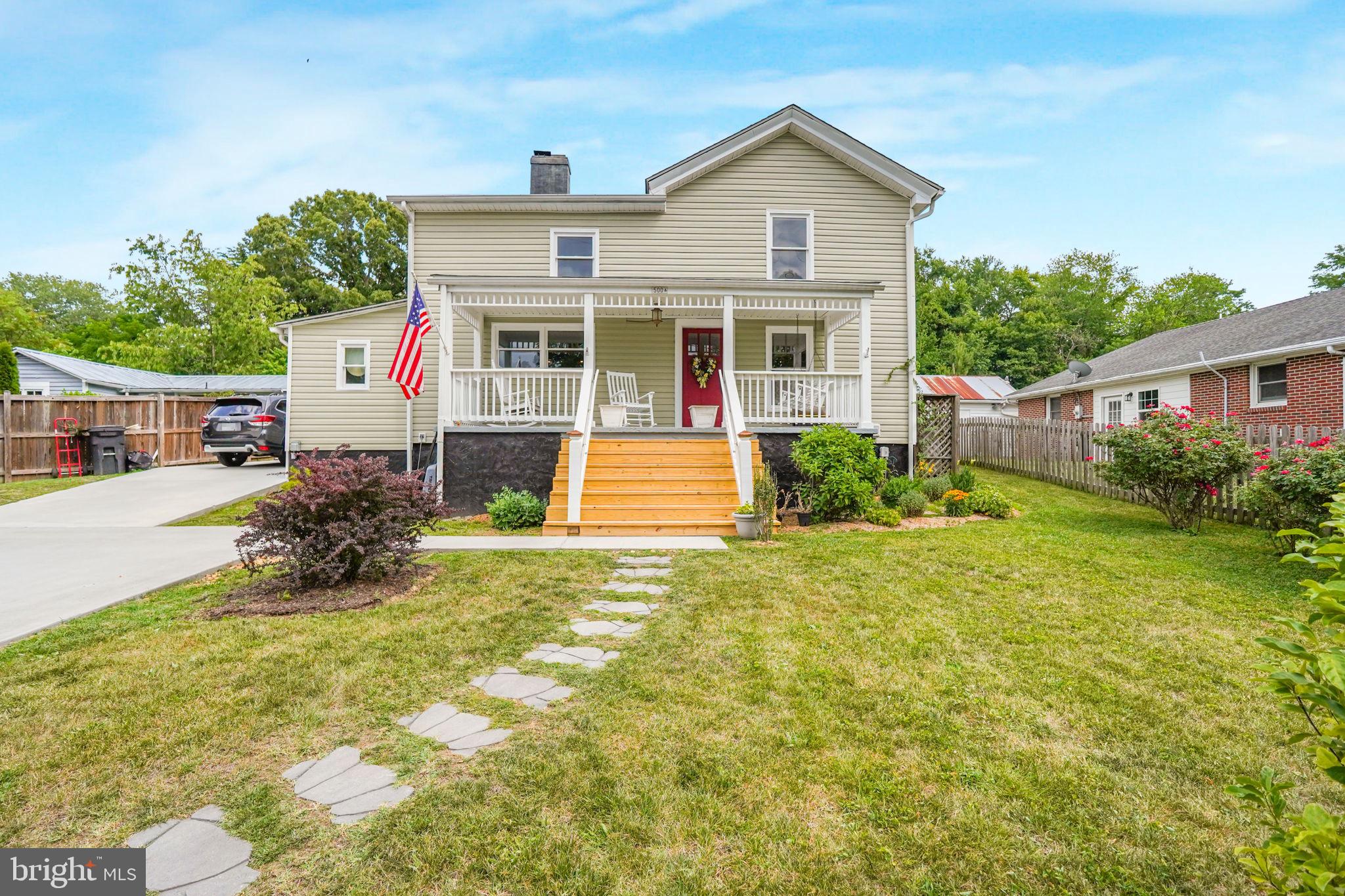 Step back in time without sacrificing modern comfort in this beautifully restored circa 1878 National Folk Farmhouse, perfectly blending historic charm with today's conveniences. This fully renovated 2,112 square foot 4-bedroom, 2.5-bath home showcases timeless character alongside extensive updates throughout.

The heart of the home is the stunning new kitchen featuring granite countertops, a farmhouse sink, stainless steel appliances, and abundant workspace for cooking and entertaining. Spacious living areas, updated baths, and thoughtfully preserved architectural details create a warm and inviting atmosphere.

Outside, you'll find a private backyard retreat complete with extensive hardscaping, a brick patio, tranquil koi pond, pergola, privacy fencing, and an expansive concrete driveway. A storage shed provides additional space for tools and equipment. RV enthusiasts will appreciate the dedicated 30-amp RV outlet along with convenient exterior 120-volt outlets.

Major improvements include a new roof (May 2026), heat pumps installed in 2013 and 2017, and a water heater replaced in 2016. Solar panels are available for purchase separately if desired by the buyer; otherwise, they will be removed prior to closing.

Experience the perfect combination of historic elegance, modern upgrades, and exceptional outdoor living at this one-of-a-kind Gordonsville property.