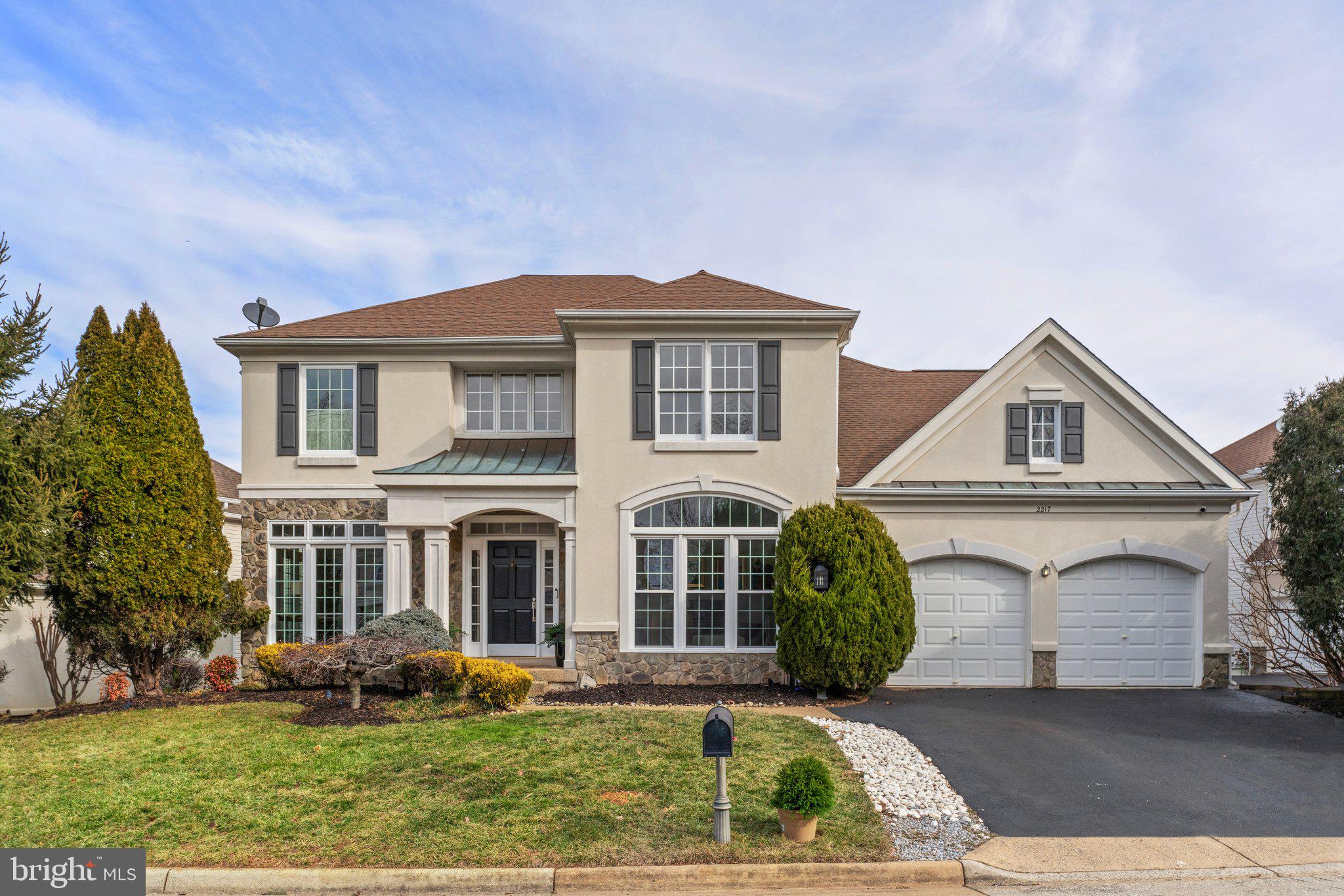 DEADLINE FOR OFFERS IS SUNDAY 2/23 AT 5PM.  

This gorgeous 3-level home located in Vienna has just over 5,000 sf with 5 bedrooms and 4.5 baths.  It’s been meticulously improved and updated throughout.  Some of the improvements include:  renovated kitchen and baths, flooring improvements (refinished hardwood on main and throughout the upper level, LVP on lower level), replaced both HVACs (dual zone), windows throughout were replaced to insulated double-pane, the electrical system was upgraded, the deck was improved to Trex, upgraded the two garage doors, and much more.  

You'll walk into the foyer with a large and light-filled home office to your left via glass French doors and a formal two-story living room with gas fireplace to your right.  Heading towards the back of the home you can head left into the formal dining room large enough to seat a party of 10+ quite easily, and back into the rear of the home where the heart of the home is found - the gorgeous and remodeled kitchen with Cafe and Samsung appliances, an oversize island with waterfall countertops and an abundance of cabinetry along with a pantry to store dry goods and more.  Next to the kitchen is the spacious breakfast area and step down to the large family room with gas fireplace, transom windows and coffered ceiling.  Access to the wonderfully large deck is found through the sliding door off the breakfast area and the deck has a stairway that leads to the lower level patio and yard.   This level also has a powder room, a large laundry room with sink and cabinets, and an  oversized two-car garage.  

For easy access to the upper level the split staircase can be accessed near the breakfast area as well as the front foyer.   As you enter the upper level you will find a grand hallway that overlooks the formal living room and off the hallway you will find access to the four bedrooms.  Within the expansive owner's suite are two large walk-in closets, a remodeled spa-like bathroom with dual vanity, glass surround shower and a two-person jetted tub.  One of the bedrooms is so spacious and has it's own personal bathroom .  The 3rd and 4th bedroom are linked by the Jack-and-Jill bathroom with an oversize shower.  All flooring through  the main and upper levels is oak hardwood.  

The lower level finished with dark gray luxury vinyl plank includes the recreation room which has two large open spaces for seating, gaming or play areas, an expansive wet bar, as well as the 5th bedroom and 4th full bath.  The other rooms include one currently used as a gym (which has brand new flooring and finally the large storage/utility room.  The lower level has full size windows and a door which accesses the lower level rear patio.

The details that grace this home are 5-star from the medallion hardwood inlay in the foyer and dining room accent inlays, expansive crown molding, coffered and tray ceilings, transom windows, upgraded window treatments to the stylish modern chandeliers, pendants and recessed lighting.

Located within the Marshall HS pyramid and on Woodford Road,  local commutes are easy as this home sits evenly distanced between 3 metro stops (Vienna, Dunn Loring and Tysons).  Just a few minutes to downtown Vienna, Tysons, and the Mosaic District and you can enjoy fine dining, grocers, banks, and more.  

To be held open Saturday and Sunday 2/22 (12-2PM) and 2/23 (1-3PM).  We hope to see you there.
