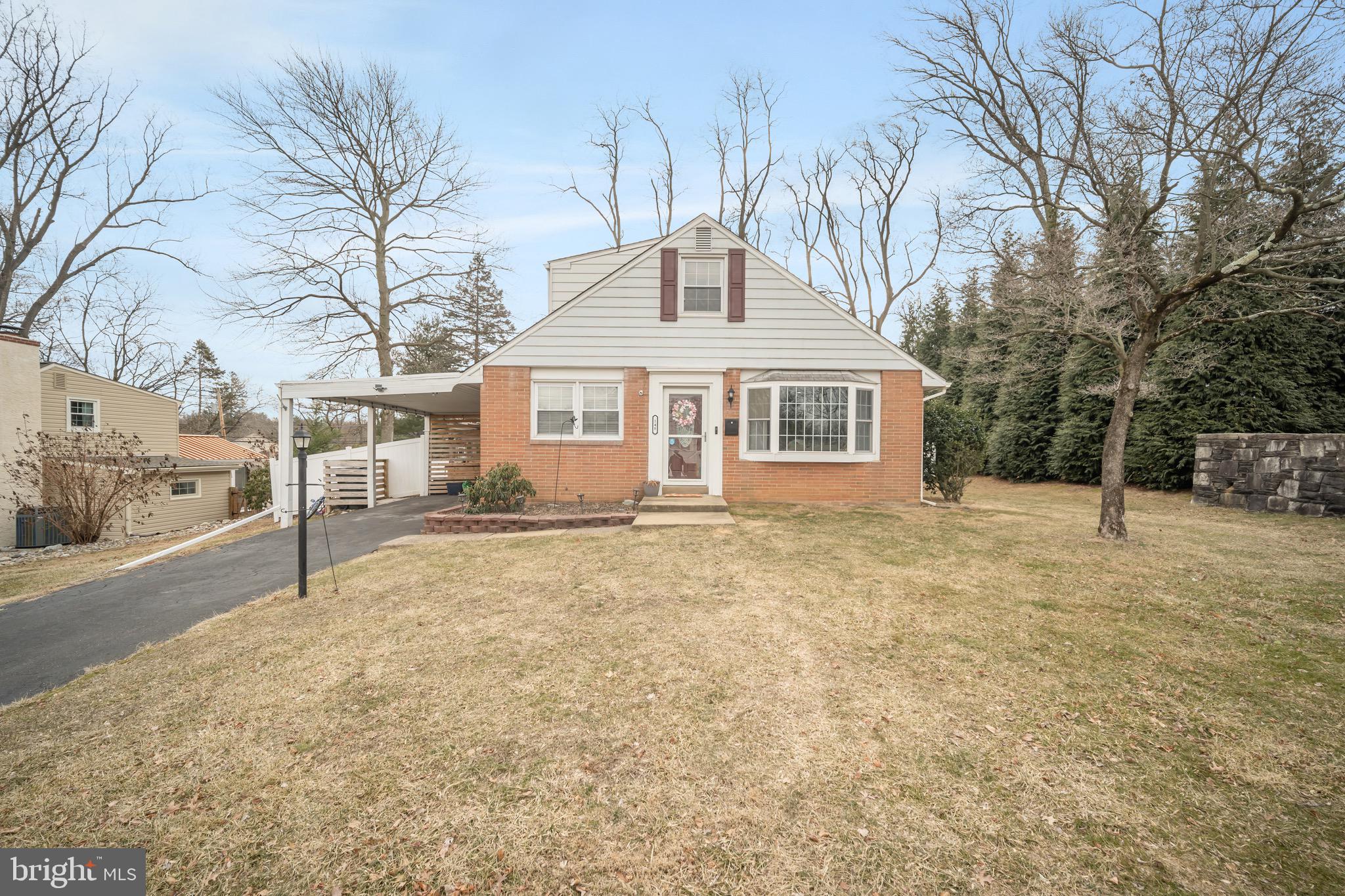 Rarely offered in this fantastic neighborhood of Huntingdon Dales.  As you enter the front of the home you will see the sunlight gleaming through the picture window of the spacious living room.   This room also features hi hat Lites, a coat closet and open stairs to the lower level. The newer modern kitchen features all newer appliances, new ceramic tile floor.  A cook's delight.  Plenty of granite counter space and lots of white cabinets., a double oven, 5 burner gas stove with vent, garbage disposal Plus, a Side exit to the covered parking area.  Easy access to your car.  Second level features 3 nicely decorated bedrooms with ample closet space and a full bath. with a newer vanity.  The top level has a full-sized bedroom with 3 closets and an all-new bath with a stall shower with glass doors.  The perfect private main bedroom.  The lower level has an outside exit to the hot tub and yard area and patio.  The Lovely large entertainment room features a wood burning stove.  an office area with a powder room.   the laundry area and utility area.  This is a lovely home in a terrific location, Upper Moreland Schools, Shopping nearby, just off Terwood Rd.