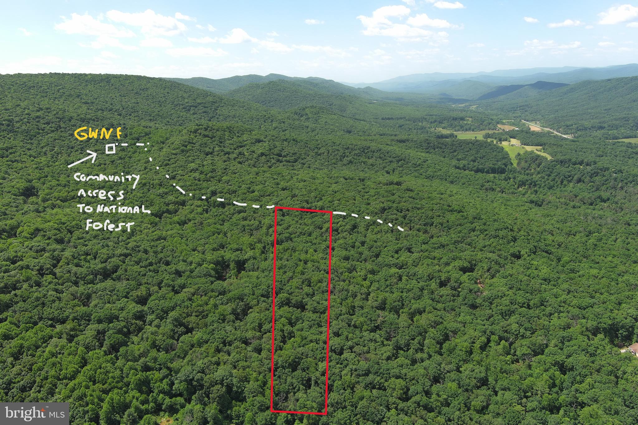 EASY FOREST.....NEARLY 9 FLAT WOODED ACRES COVERED IN MASSIVE HARDWOODS & WHITE PINES WITH UNDERGROUND ELECTRIC, FIBER INTERNET AND LESS THAN A MILE FROM PRIVATE COMMUNITY ACCESS TO THE GEORGE WASHINGTON NATIONAL FOREST! FLAT MOUNTAIN LAND? YES, IT DOES EXIST.....NO WASTE TO THIS LAND, USE IT ALL, APPROX 100 YARDS WIDE BY 400 YARDS LONG. GREAT PROPERTY FOR AN ARCHERY HUNTER OR ATV RIDER.  EASY ACCESS, ONLY ABOUT A MILE OFF RT 259 IN THE 50 YEAR OLD CLEAN DEVELOPMENT OF "COVE MOUNTAIN ESTATES" VERY MINIMAL RESTRICTIONS.....TINY HOME, HUGE HOME, MOBILE HOME, CONTAINER HOME, MULTIPLE HOMES.....NO RESTRICTIONS ON THE TYPE OF HOME YOU CAN HAVE. BRING YOU CAMPER, MOTOR HOME OR TENT.....BASICALLY SPEAKING, ABOUT THE ONLY RESTRICTION IS TO NOT HAVE A "JUNKY" PLACE. LOCATED IN THE LOST RIVER VALLEY.....JUST MINUTES AWAY FROM LOST RIVER STATE PARK, KIMSEY RUN LAKE, ROCK CLIFF LAKE, TROUT POND & 1.8 MILLION ACRES OF THE GEORGE WASHINGTON NATIONAL FOREST....A TRUE RECREATIONAL OASIS! ONLY 2.5 HOURS FROM DC AND 35 MINUTES FROM HARRISONBURG, VA. IT'S TIME TO HEAD FOR THE MOUNTAINS....WHAT ARE YOU WAITING FOR?