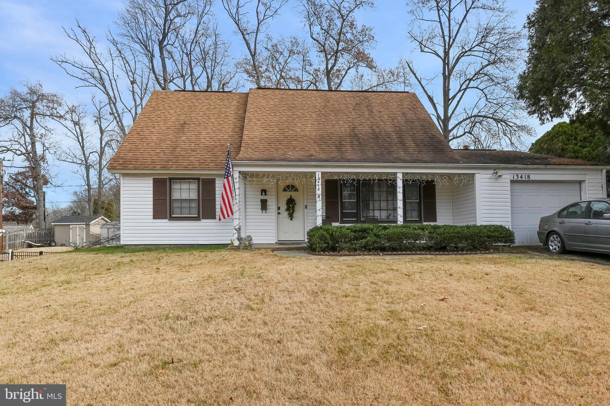 Beautiful Cape Cod in Idlewild at Belair. Traditional 4 bedroom 2 bathroom layout with a nice covered front porch, updated bathrooms and Kitchen.  Kitchen features upgraded cabinets and appliances, newer backsplash and updated flooring. Bathrooms feature ceramic tile floors and updated vanities and counters. Hot water heater had been replaced recently, the bedrooms all have updated carpeting  and ceiling fans and the living room has updated flooring as well. Fenced in backyard with shed and a nice flat backyard. Attached one car garage is oversized and that accesses the large laundry/utility room off the back of the house. Don't miss out, call today for your private showing.
