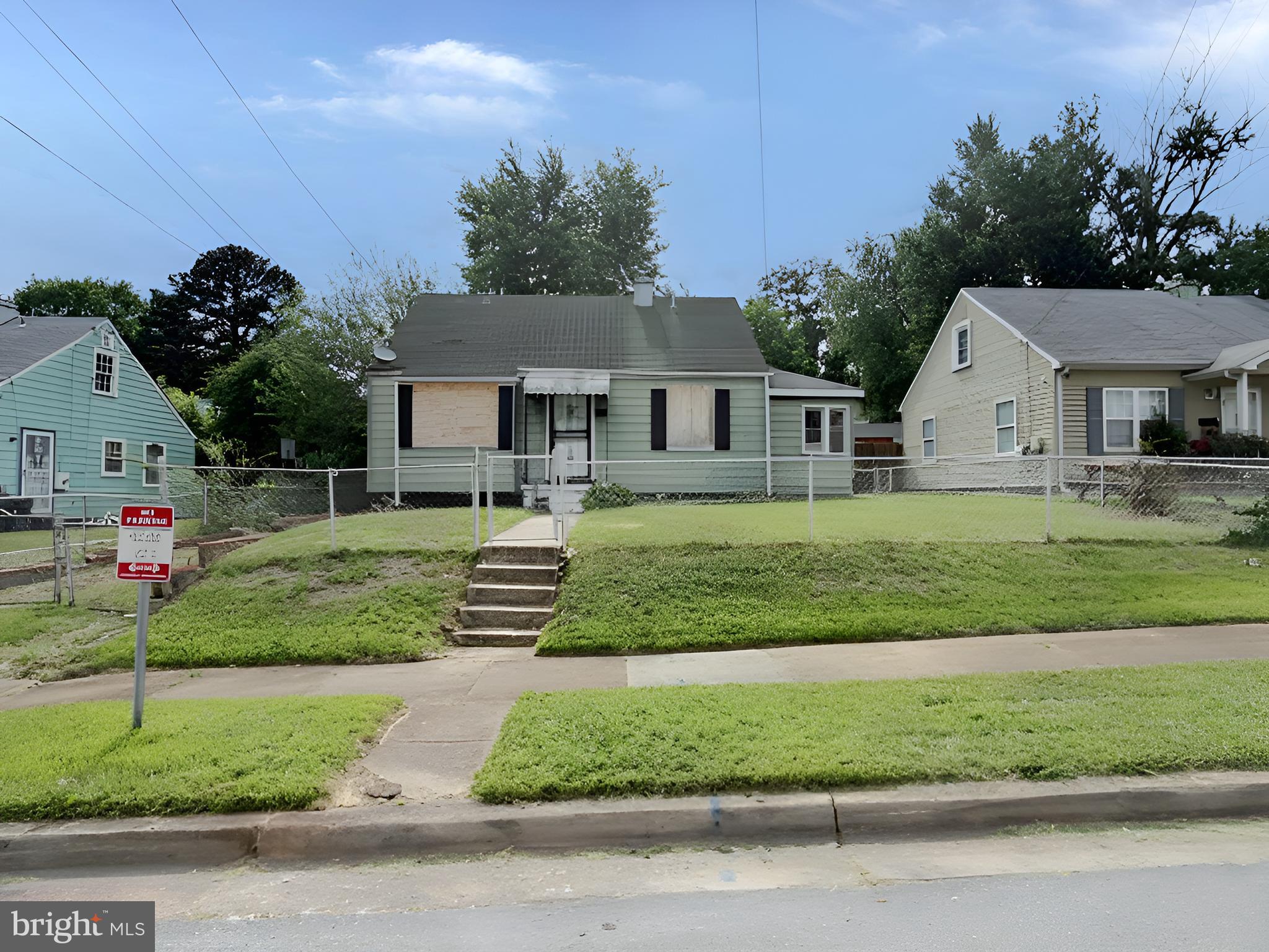 This is an "As-Is" sale of a single family Cape Cod style home.  There are 2 levels, 4 bedrooms and 1 bath.  It's in walking distance to Capitol Heights Metro Station, shoppings centers and restaurants.  Easy access to major roadway and highways - Addison Road, Martin Luther King, Jr. Highway and 195/495.  Bring your best price because this will not last!!  This is an investor's delight..