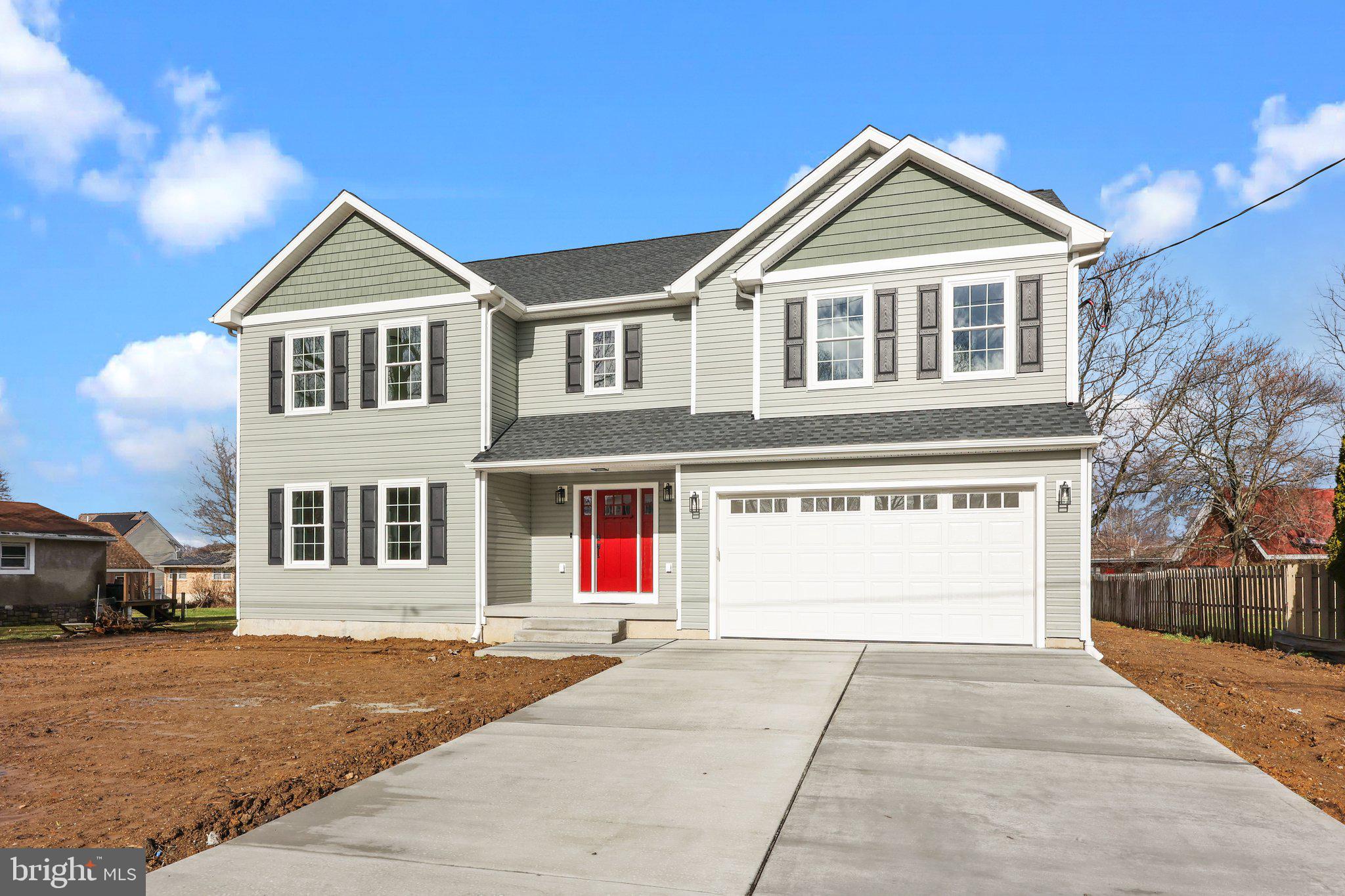 New Construction!! Welcome to your extraordinary new residence nestled on an expansive lot! This recently constructed masterpiece seamlessly blends modern luxury, meticulous design, and an ample outdoor haven that sets it apart. Boasting 4/5 bedrooms and 4 full baths, including a versatile office/bedroom on the 1st floor with an attached full bath, this home is meticulously designed for ultimate comfort and convenience. Step through the covered front porch into a realm of elegance and functionality. The open concept floor plan effortlessly connects spacious living areas, creating an inviting ambiance for gatherings and relaxation. The first floor features an adaptable office/bedroom with a full bath, providing flexibility for diverse needs. Luxurious wide plank flooring graces the first floor, complemented by recessed lighting throughout. The heart of the home, the kitchen, is a chef's delight with stainless steel appliances, quartz countertops, a substantial kitchen island adorned with pendant lights, and soft-closed cabinets. The kitchen pantry cabinet offers ample storage for culinary essentials. Upstairs, the opulent master bedroom is a tranquil retreat, featuring an en-suite tile shower, double vanity, an open space makeup area with spot lighting, and a walk-in closet. Generously sized remaining bedrooms each boast oversized closets. The large 2nd-floor laundry room adds practicality to your daily routine. 
The finished basement, complete with a full bath, extends the living space, perfect for entertainment or a cozy retreat. Energy efficiency and comfort are assured by the spray foam insulated basement and garage ceiling. Additional features include an oversized full-height attic, ideal for storage or future expansion. The 2-zone central HVAC system ensures personalized comfort year-round. Deck access through the sliding glass door from the dining area provides a private outdoor space, while the double-wide garage, along with a 4-car driveway, ensures ample parking. Designed with energy efficiency in mind, Pella double-hung tilt low-e windows and Therma-Tru fiberglass exterior entry doors enhance the home's overall performance. To meet modern living demands, the property is wired for Ethernet, coaxial cable TV, door chime/ring video readiness, and features a wired electric vehicle outlet. Seize the opportunity to make this meticulously crafted home on an oversized lot yours. Experience the perfect synergy of modern amenities, spacious living, and thoughtful design in this new construction residence. Don't wait; call today to claim this brand-new home as yours!