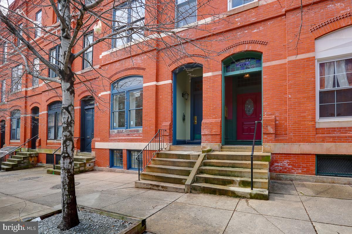 Charles Village gem. This building was completely renovated a few years back, and has been very well maintained since. 4 units total: 3 huge units with one bedroom + one bath each, and 1 huge studio in lower level.  Suitable for owner occupant or investor. Large modern kitchens.  All units have their own HVAC, and are  separately metered. TWO PARKING SPACES! Building next door at 2116 Saint Paul is nearly identical, and is also for sale independently.