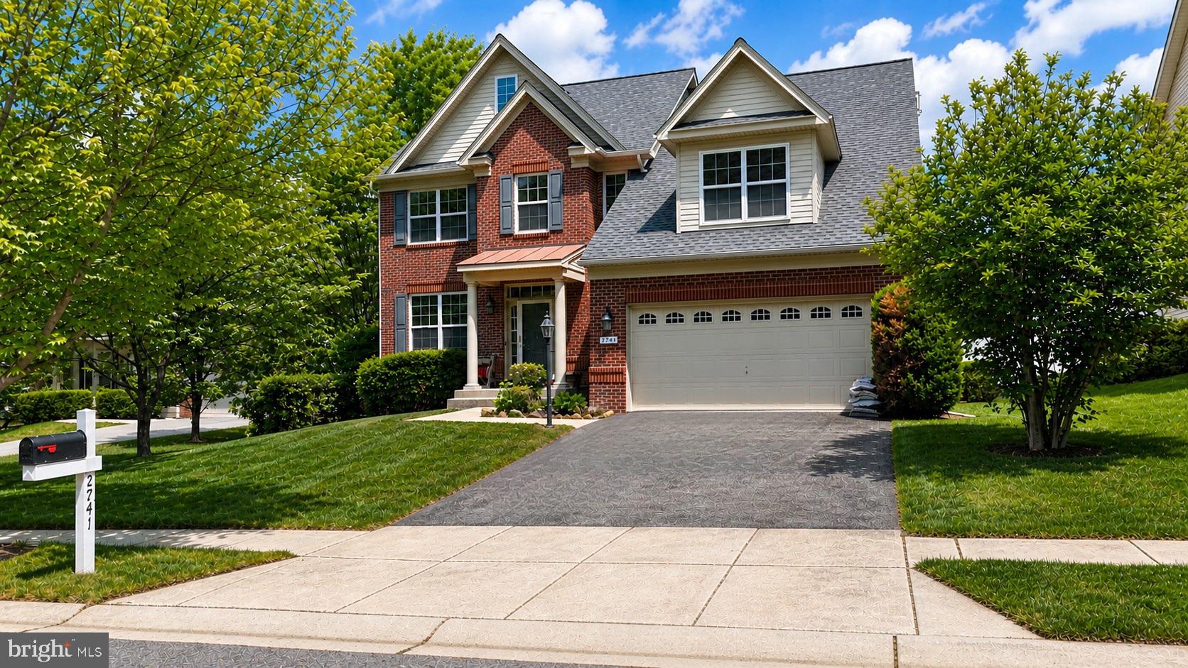 Welcome home to the space, comfort, and privacy you have been looking for. Tucked away on a quiet cul-de-sac, this beautifully maintained home offers over 4,200 finished square feet with 4 bedrooms, 2 full baths, and 1 half bath, giving you room to live, work, gather, and unwind with ease.

From the moment you arrive, the brick front exterior, attached two-car garage, and peaceful setting create a warm first impression. Inside, a bright two-story foyer welcomes you with soaring ceilings, wood floors, fresh new paint, and a light, open feel that makes the home feel instantly inviting.

The main level is designed for the way you live. Host holiday dinners in the formal dining room, enjoy quiet mornings in the living room, work comfortably from the private office, or settle in by the gas fireplace in the spacious family room. Whether you are entertaining friends or enjoying a cozy night at home, this layout gives you the perfect mix of open gathering spaces and private retreats.

At the heart of the home, the gourmet kitchen is ready for everyday living and special moments alike. Granite countertops, abundant cabinetry, a center island, pantry storage, gas cooking, stainless steel appliances, and a seamless connection to the breakfast area and family room make this a space where everyone naturally gathers. From quick weekday breakfasts to weekend dinners and holiday celebrations, this kitchen makes it easy to feel at home.

Upstairs, the primary suite offers a true retreat at the end of the day. Vaulted ceilings, a large walk-in closet, and a spacious bath with dual vanities, a soaking tub, and a separate shower create a peaceful place to recharge. A unique walk-down flex area adds even more versatility, giving you the perfect spot for a home office, nursery, workout space, reading nook, or quiet sitting area. Three additional bedrooms offer generous space for family, guests, hobbies, or another work-from-home option. New carpet adds a fresh, move-in ready feel throughout the upper level.

The finished lower level gives you even more room to make the home your own. Picture movie nights, game days, a home gym, playroom, second living area, or space for guests to spread out comfortably. With plenty of extra storage, you have flexibility now and room to grow into the future.

Outside, the backyard offers the privacy and open green space you will appreciate year-round. Enjoy grilling on the patio, sipping coffee in the morning, letting pets play, or simply ending the day with a quiet evening outdoors. The cul-de-sac location adds to the peaceful feel, making this home feel tucked away while still offering the convenience and space today’s buyers want.

With fresh interior paint, new carpet, HVAC replaced in 2019, and water heater replaced in 2021, this home offers the updates, layout, privacy, and everyday comfort that make it easy to move right in and start enjoying life here.