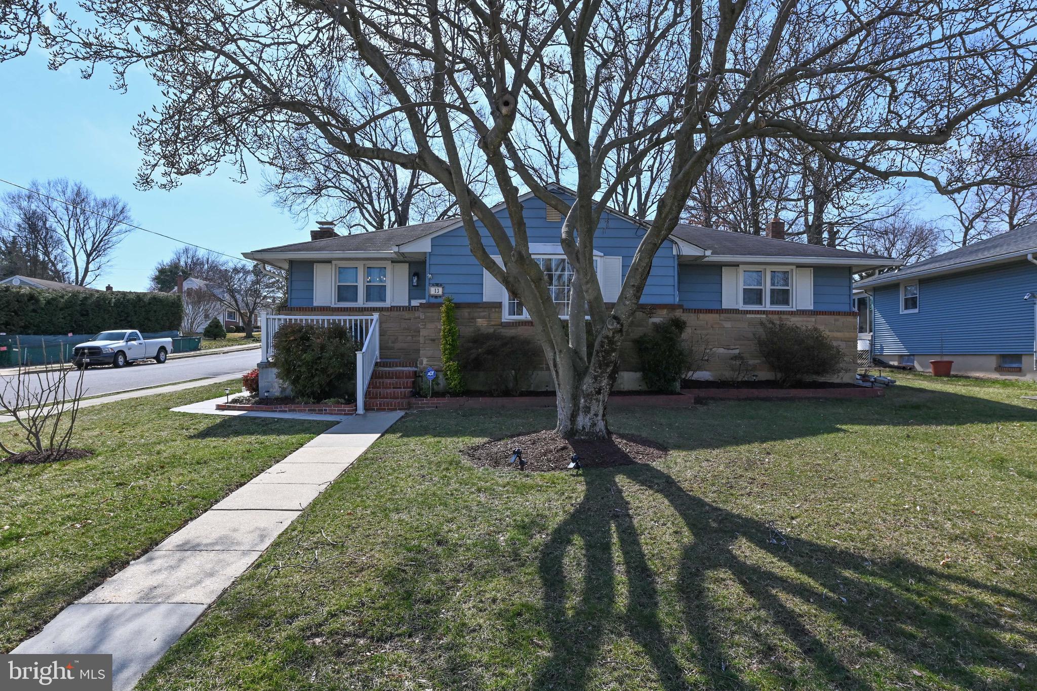 This charming home, with only one owner, is located on a corner lot and boasts a peaceful, oversized backyard. The property features a patio, perfect for outdoor entertaining, and a two-season room overlooking the lush greenery of the backyard. The main level of the house has been freshly painted and showcases newly refinished hardwood floors, providing a warm and inviting atmosphere with plenty of natural light. The open floorplan includes a bay window in the family room and an eat-in kitchen with stainless steel appliances. 

The finished basement is a cozy retreat, complete with two fireplaces and a second kitchen, along with a convenient half bath and ample storage space. The house also offers nice-sized additional bedrooms, making it ideal for families or guests. 

Conveniently located just minutes from BWI and the Marc train, this property provides an easy commute to DC, Annapolis, and Baltimore, making it a desirable option for those seeking both tranquility and accessibility.  Home is being sold AS IS.