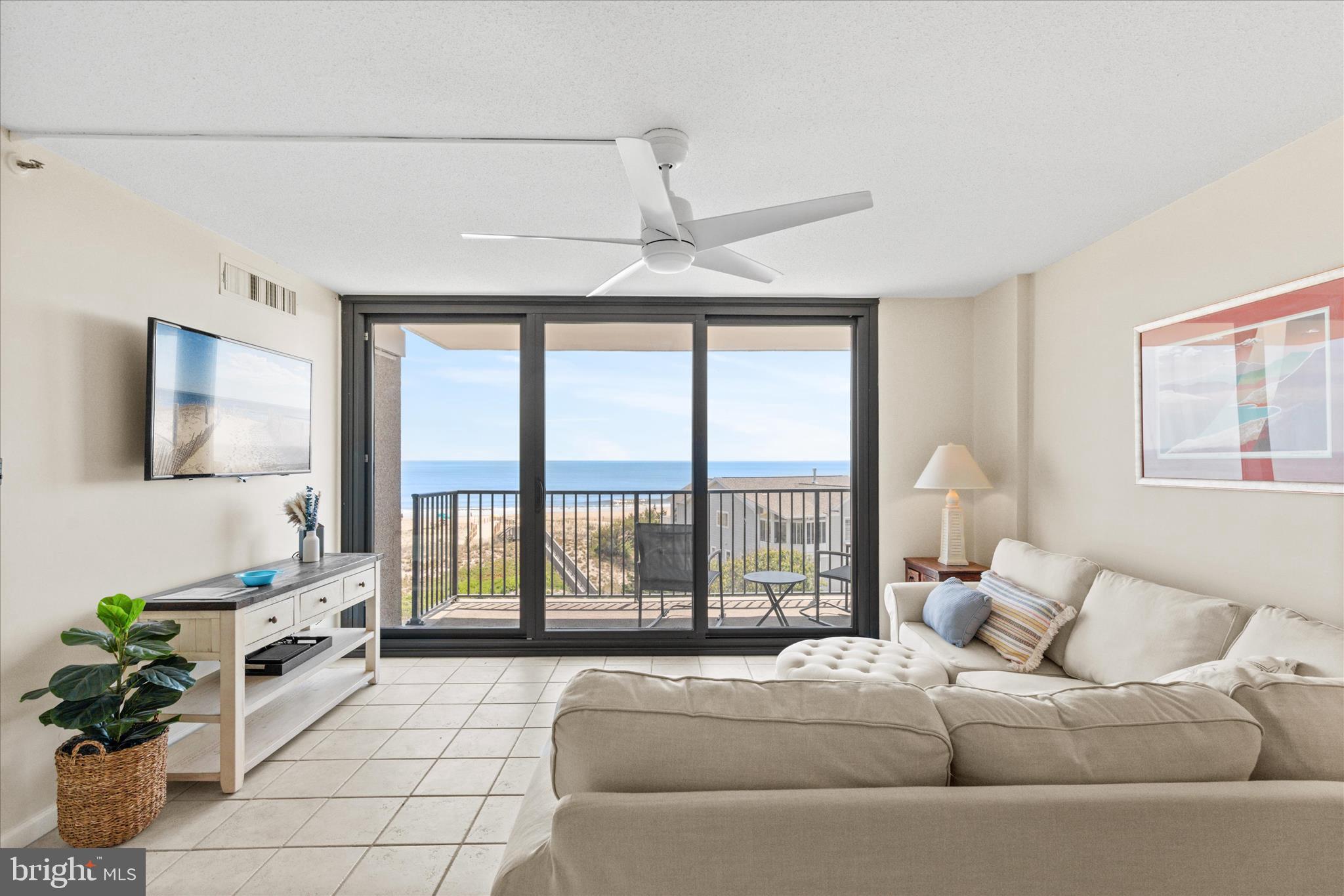 GORGEOUS !! 180 DEGREE VIEWS OF THE OCEAN & BEACH. Renovated condo ; located in the most Private and QUIET section of Sea Colony ; one can hear the Waves on the beach from the Balcony ! High end finishes , beautiful kitchen counter tops stand out; with high end finishes throughout! Bathrooms renovated with installed elegant vanities and all new fixtures and lighting . New ceiling fan and living room furniture! Relax on your Balcony and Enjoy the Views and sounds of our Ocean ! Sea Colony offers a multitude of amenities and with private indoor and outdoor pools and Tennis Courts and pickle-ball courts . The Sea Colony Staff is there to help ALL Owners and guests is there to help one in all aspects. Great views and again private and quiet without losing the flare of Sea Colony !