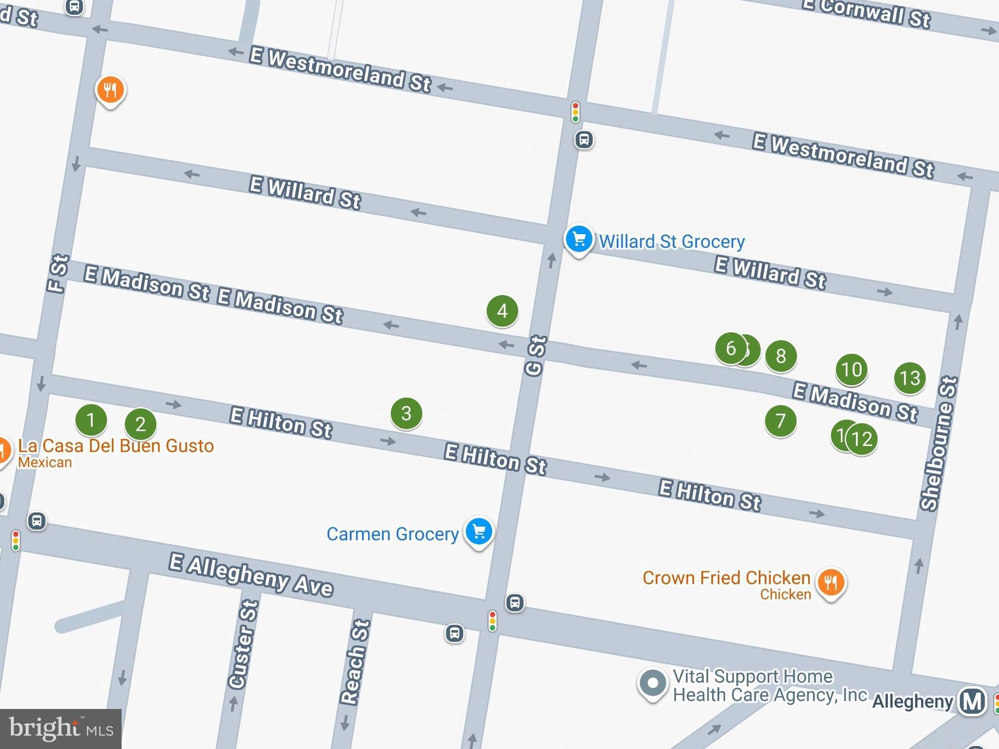 Exceptional opportunity to acquire 13 shovel-ready building lots in one of Philadelphia’s most undervalued growth corridors. Located across E. Madison and E. Hilton Streets in Kensington, this portfolio spans two contiguous residential blocks and offers immediate scale for builders and investors.

Each parcel supports a standard rowhome footprint, ideal for ground-up single-family development or a phased townhome program. With new construction demand expanding across the 19134 zip code and strong accessibility to I-95 and SEPTA, the area is positioned for continued long-term upside.

Offered as a single portfolio, this assemblage delivers attractive pricing and reduced per-lot acquisition cost—well-suited for developers looking to secure inventory in an emerging neighborhood. 

Properties included: 706 E. Hilton St (OPA #331049300), 710 E. Hilton St (OPA #331049500), 749 E. Hilton St (OPA #331059300), 765 E. Madison St (OPA #331073100), 829 E. Madison St (OPA #331074600), 831 E. Madison St (OPA #331074700), 834 E. Madison St (OPA #331068500), 835 E. Madison St (OPA #331074900), 841 E. Madison St (OPA #331075200), 845 E. Madison St (OPA #331075400), 846 E. Madison St (OPA #331069100), 848 E. Madison St (OPA #331069200), 851 E. Madison St (OPA #331075700)